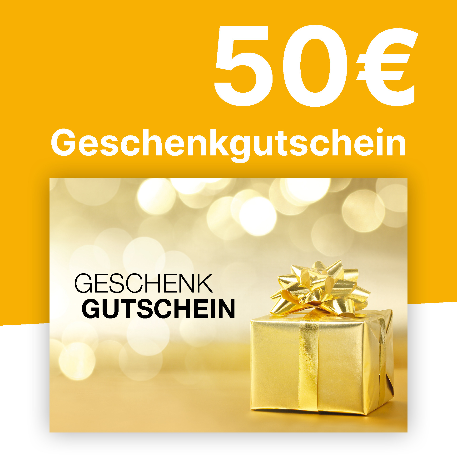 Gutschein 50,- € Gutschein 50,- €