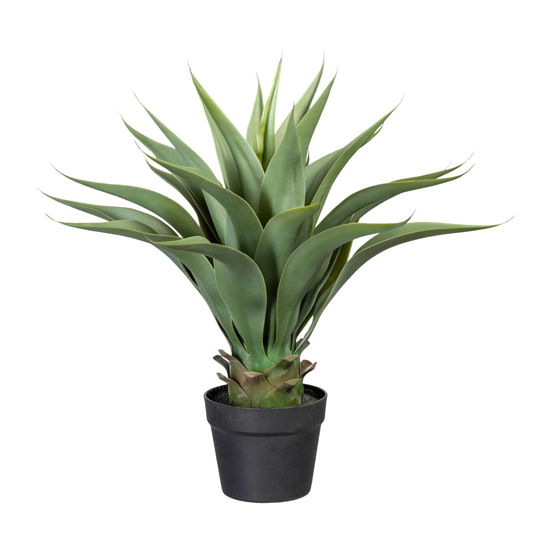 Kunstpflanze Agave Grau-Grün