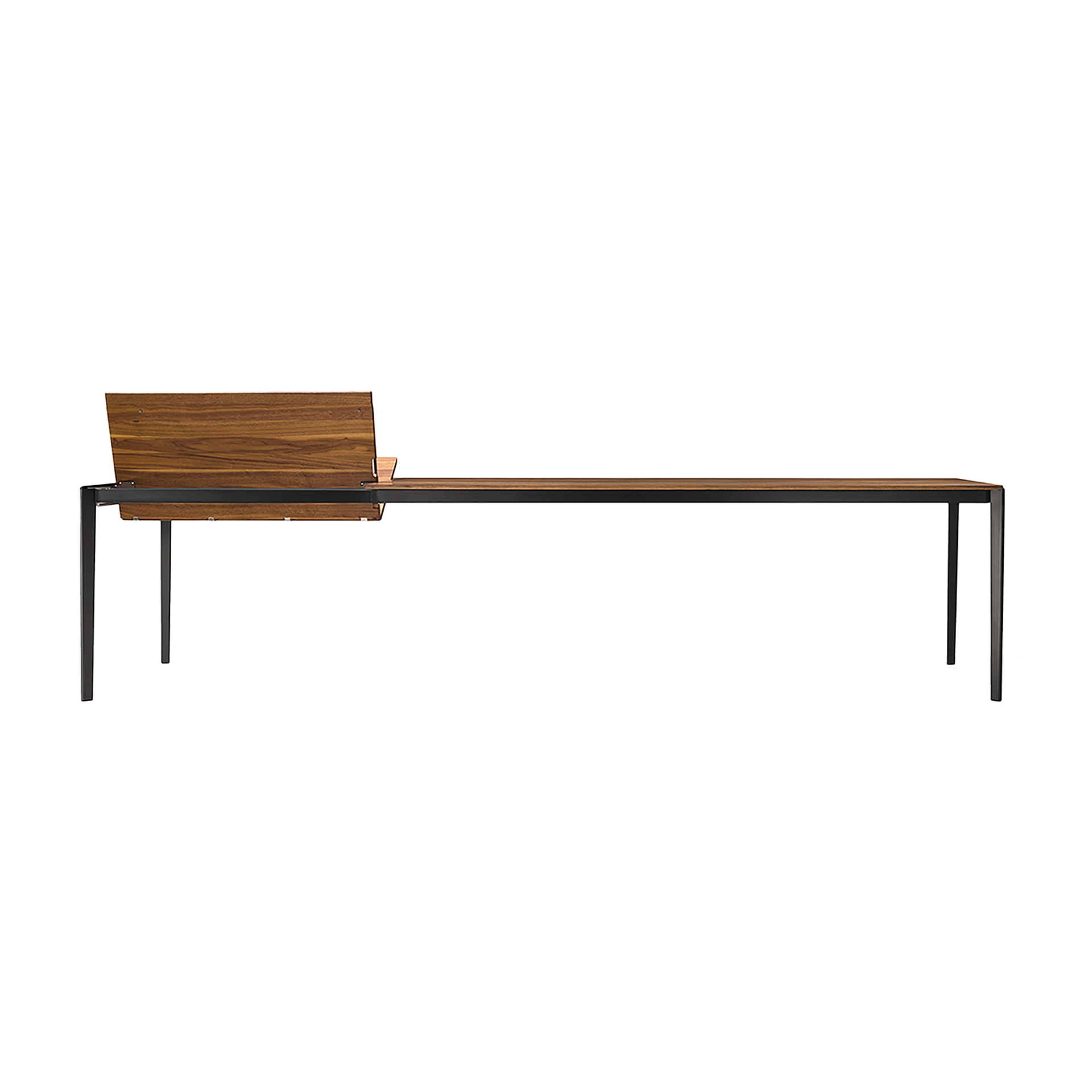 Team 7 Esstisch mit Auszug Tak Nussbaumfarben 200*100*75 Team 7 Esstisch mit Auszug Tak Nussbaumfarben 200*100*75