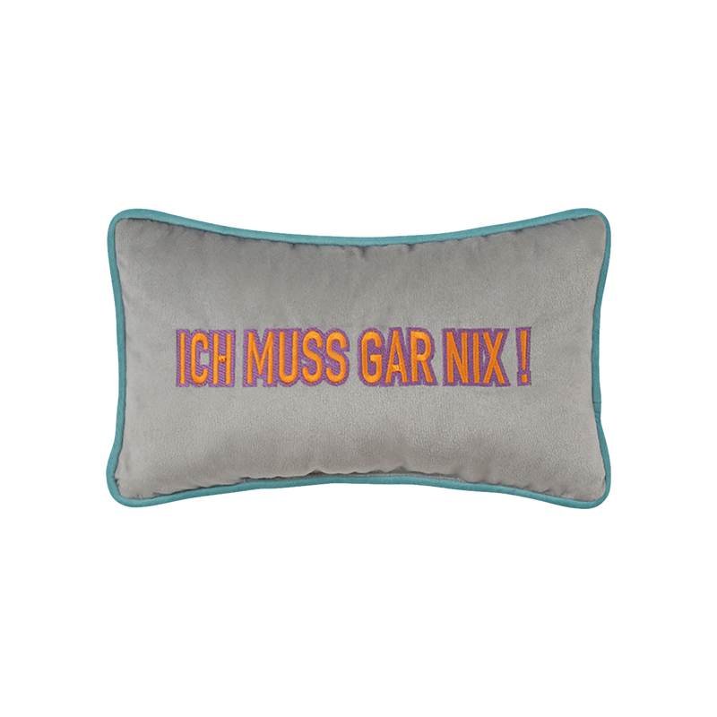 Kissen Petite Grey 18x32cm Kissen Petite Grey 18x32cm