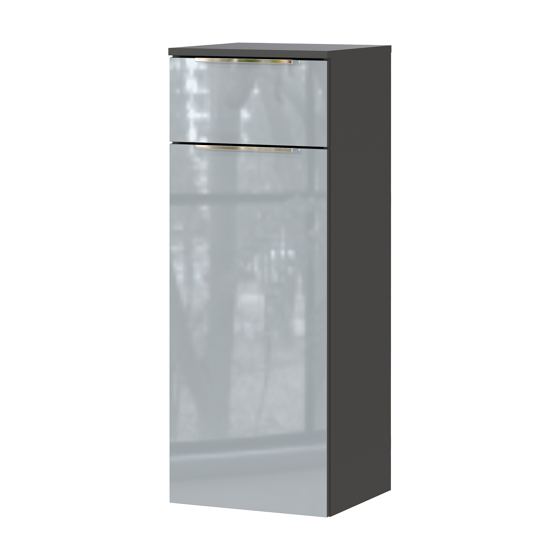 Badschrank Vanessa Anthrazit 34*36*93 Badschrank Vanessa Anthrazit 34*36*93