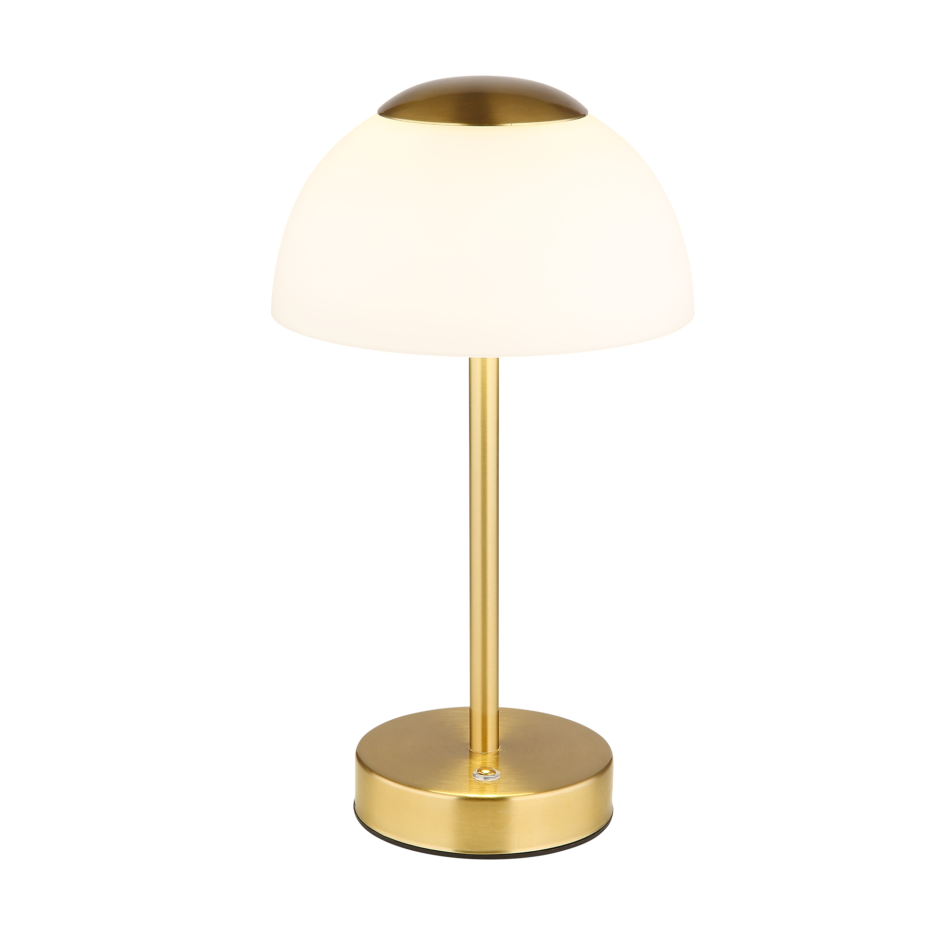 Akku-Tischleuchte Sarima Gold Weiß