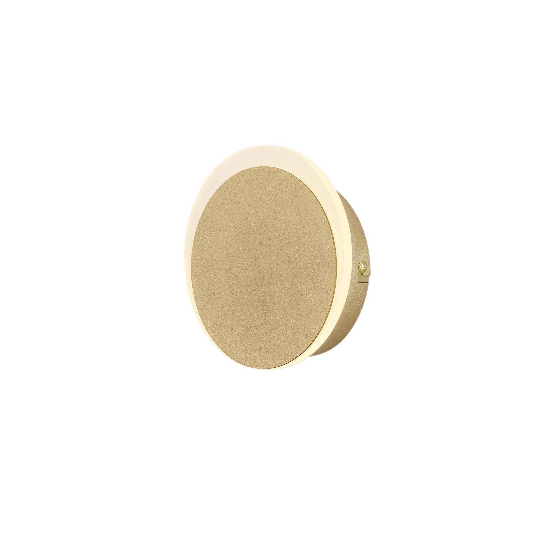 Wandleuchte SUN Blattgoldoptik