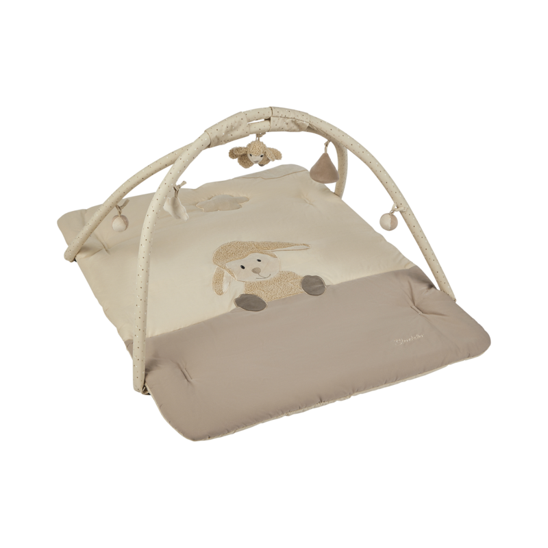 Spielbogen Flocke beige