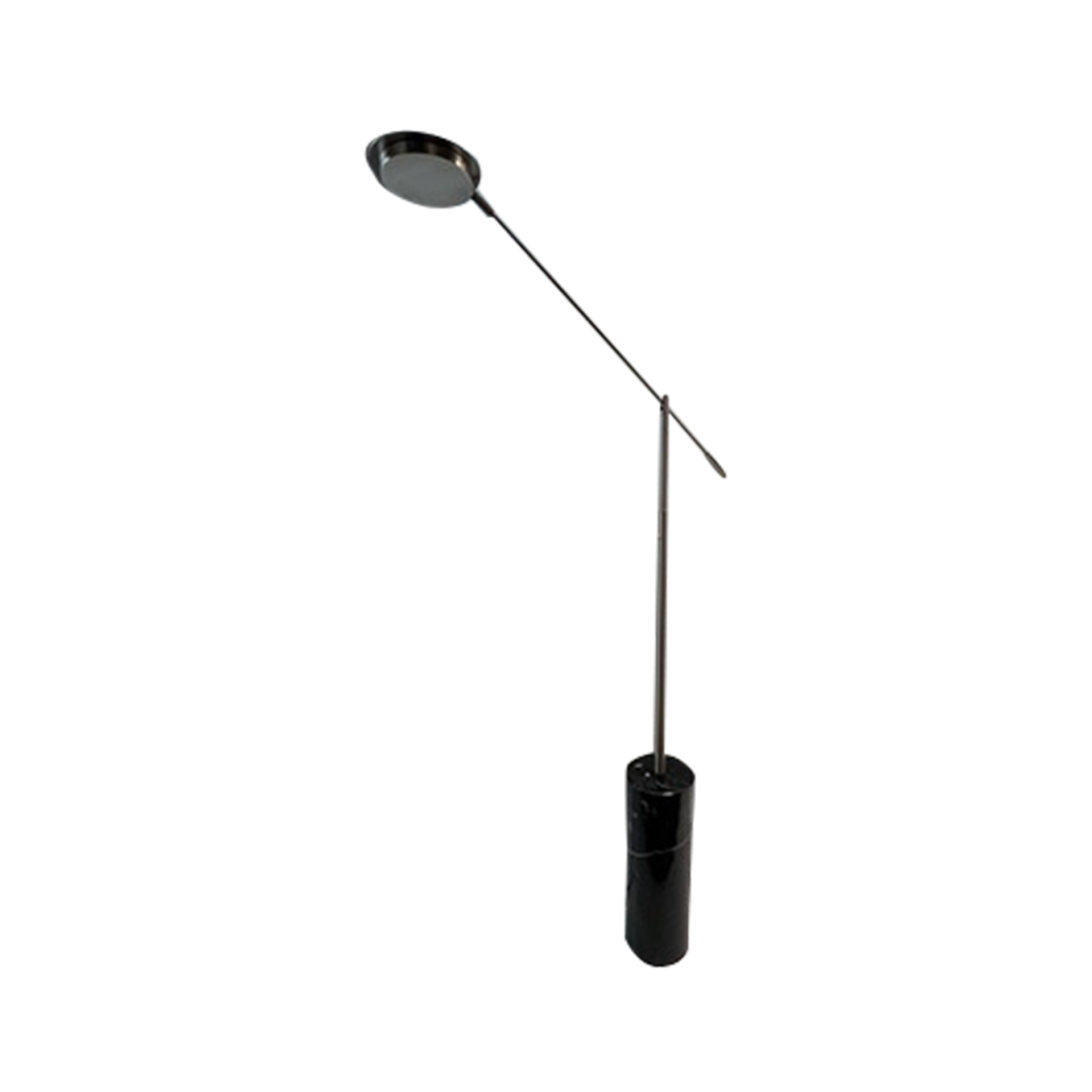 Stehleuchte Fiore Silber Schwarz