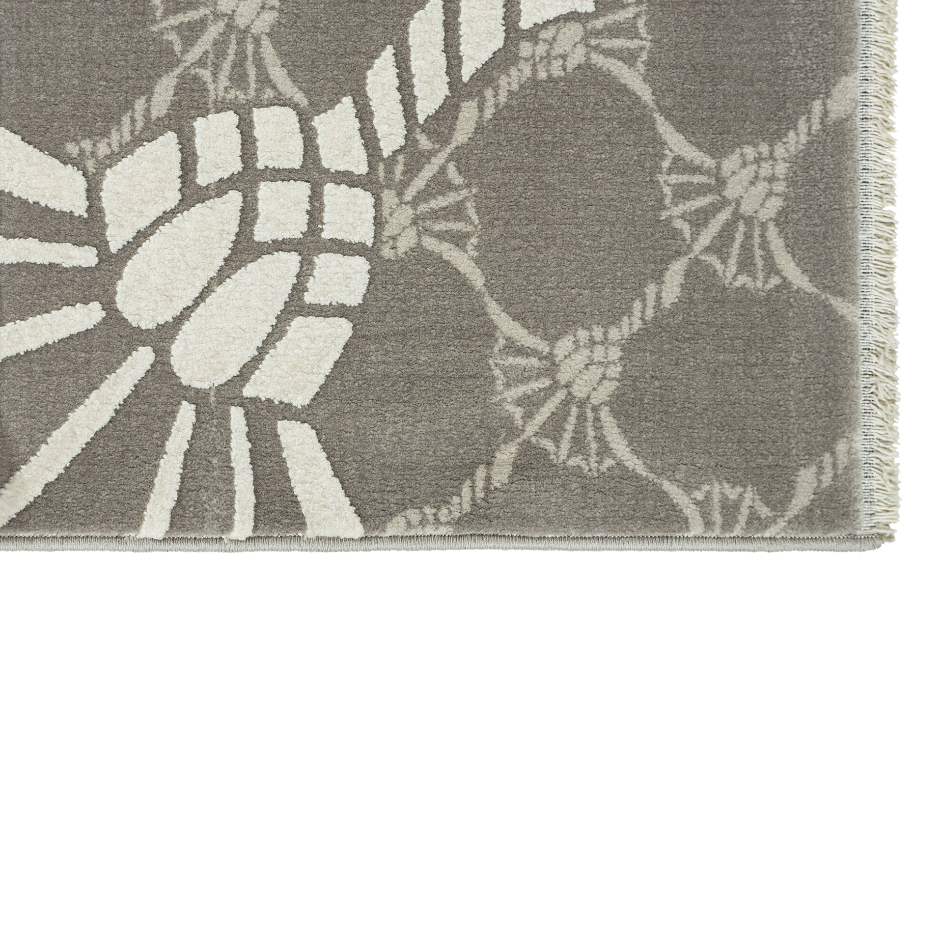 JOOP! Teppich Cornflower double 140x200cm Hellgrau JOOP! Teppich Cornflower double 140x200cm Hellgrau