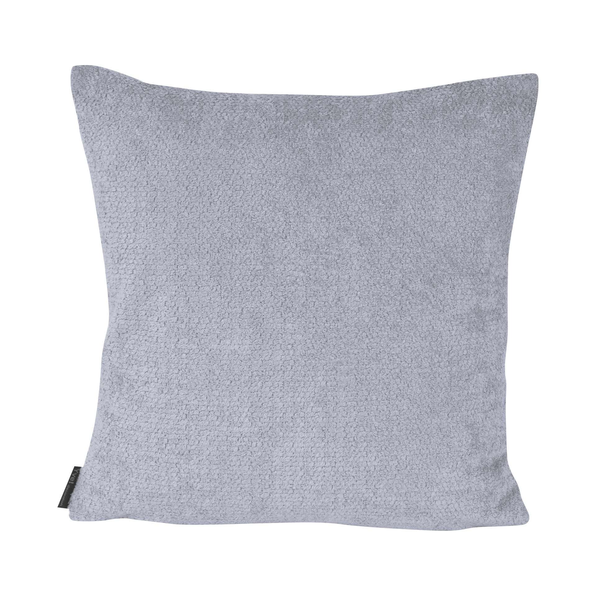 Kissenhülle Bayron Silbergrau 38x38cm