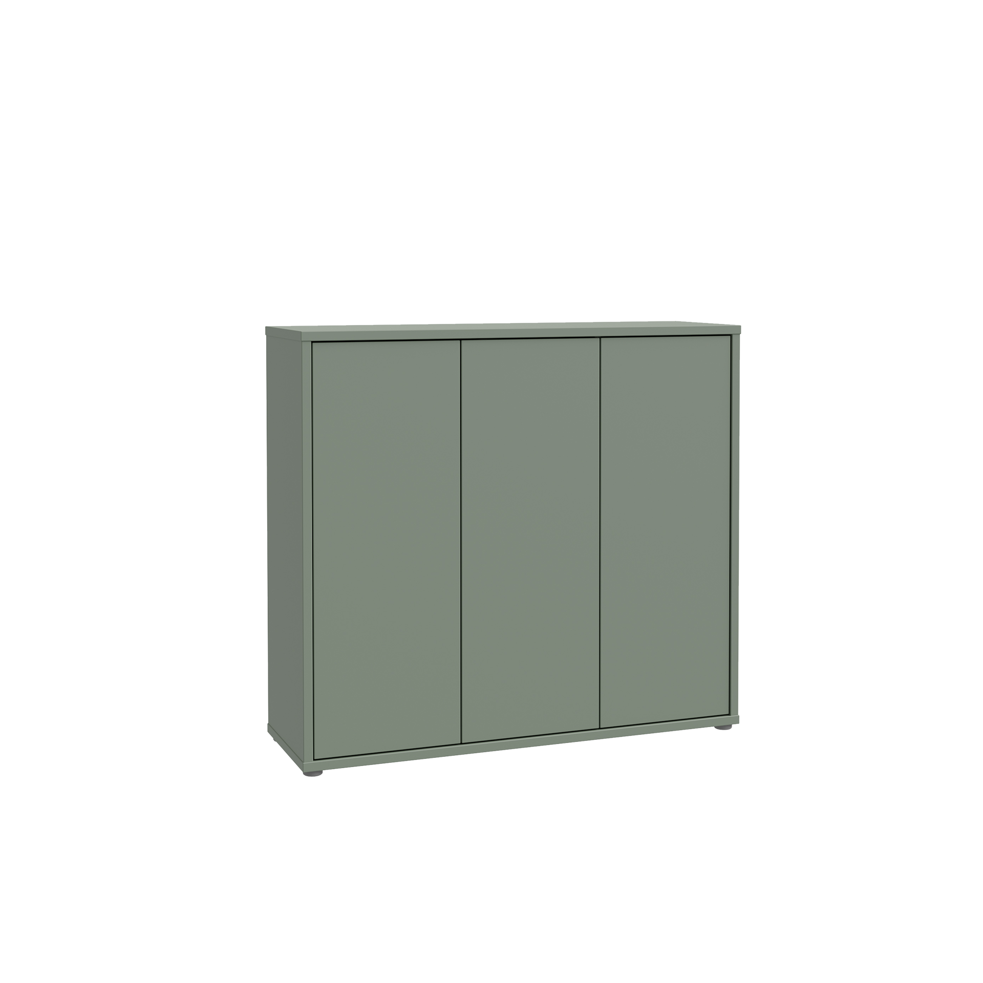 Schuhschrank Alisa 3-türig Grün