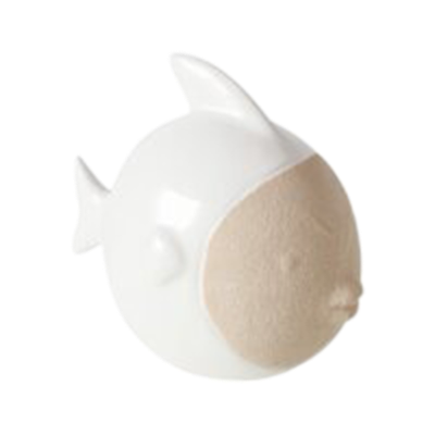 Dekofigur Shelby Beige-Weiß Dekofigur Shelby Beige-Weiß