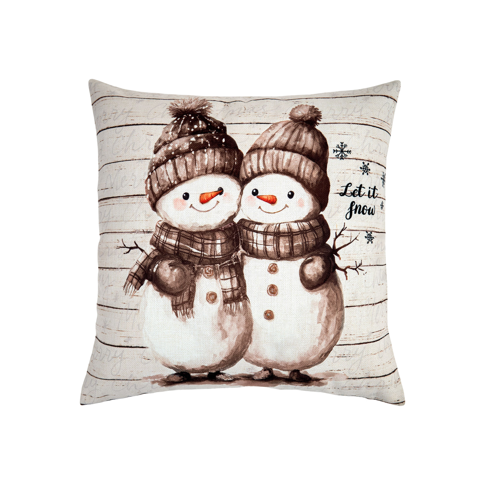 Kissenhülle Schneebellas Taupe