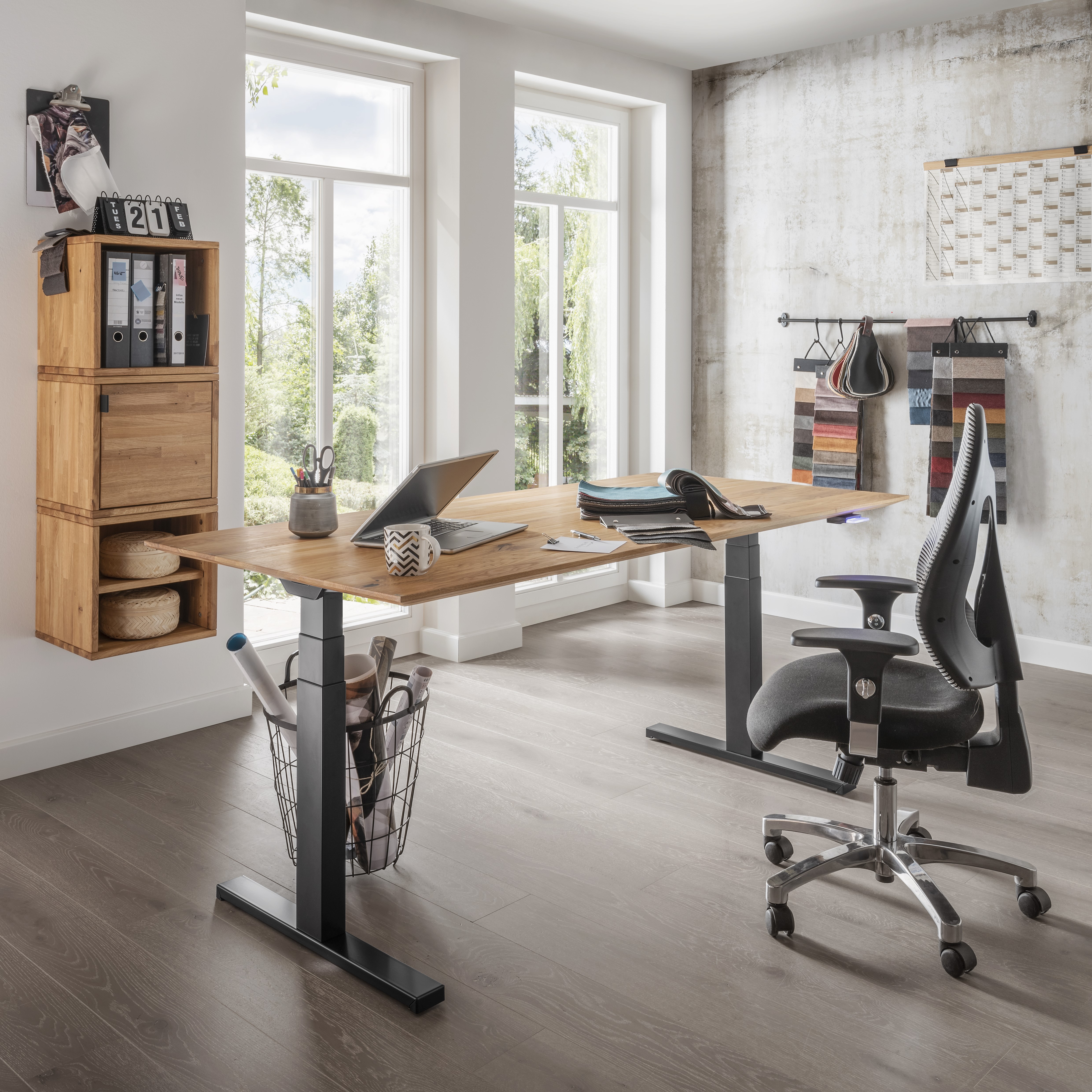 Schreibtisch Florenz Eichefarben 160*80*65 Schreibtisch Florenz Eichefarben 160*80*65