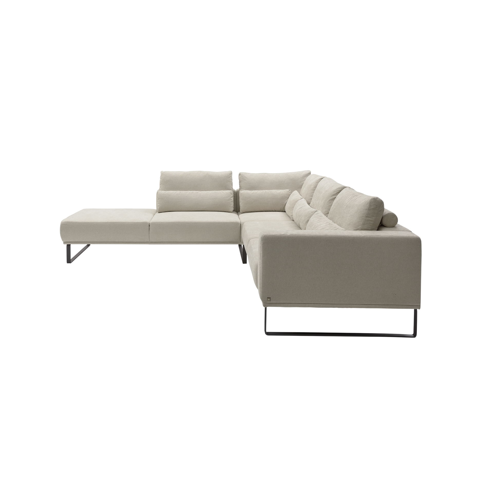 Musterring Ecksofa JustB! PM100 Beige Ottomane links Musterring Ecksofa JustB! PM100 Beige Ottomane links