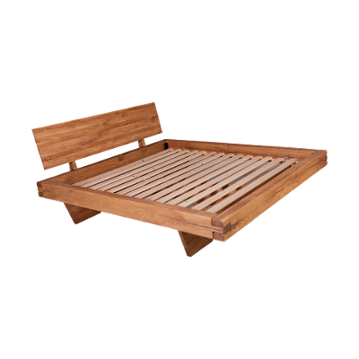Spilker Bett Stavanger Gestell Eiche Massiv 180x200 cm