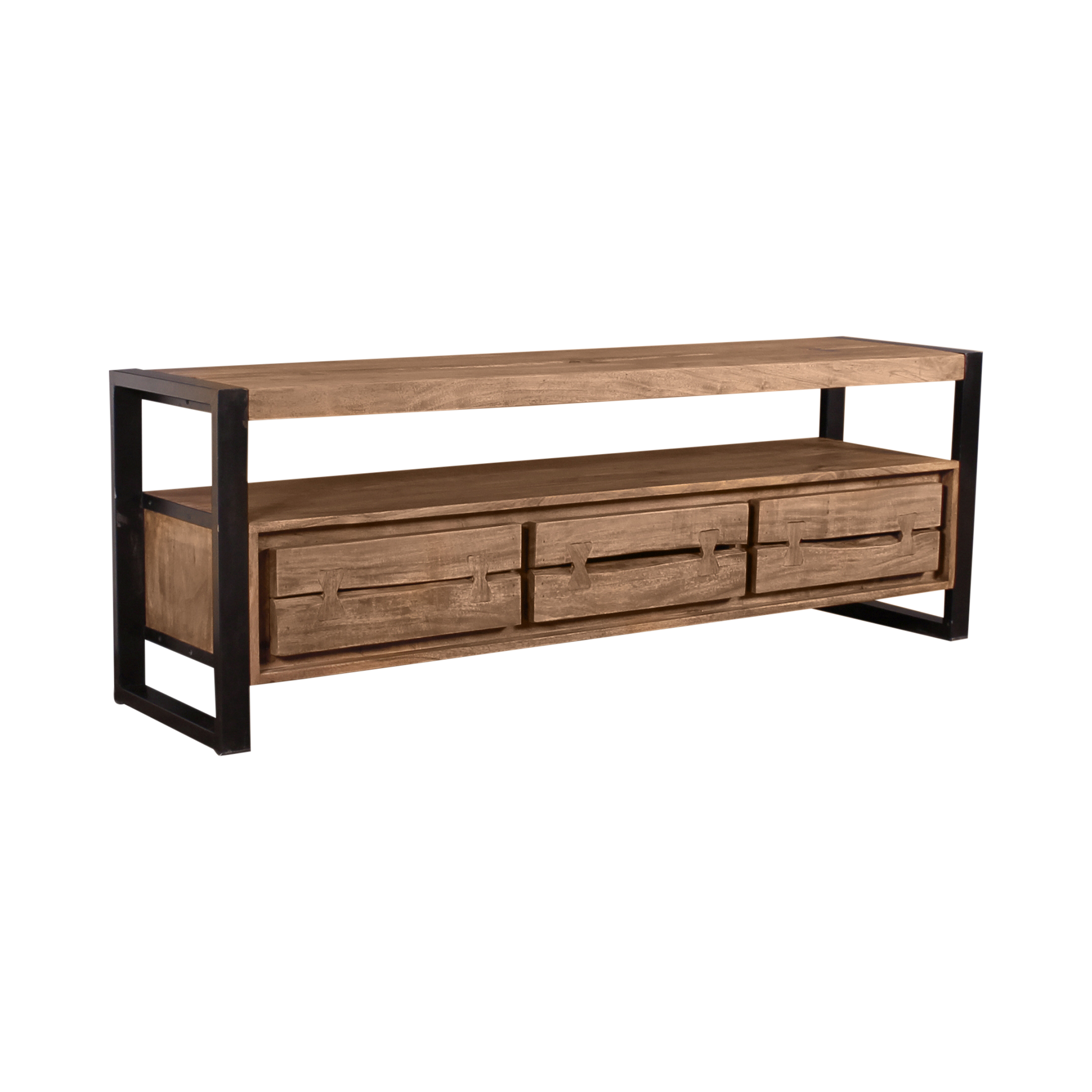 Lowboard Natural Edge Akazie massiv Lowboard Natural Edge Akazie massiv