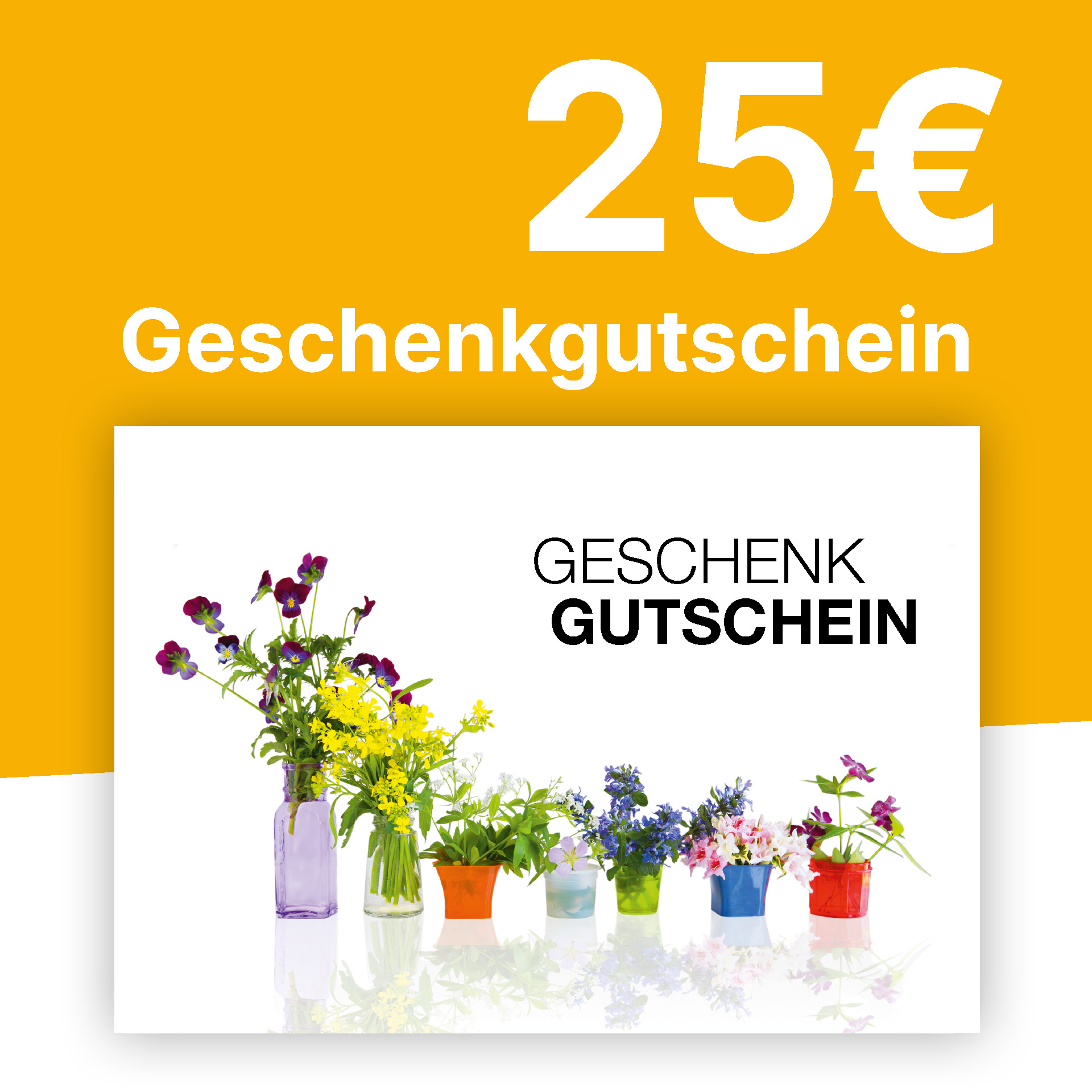 Gutschein 25,- € Gutschein 25,- €