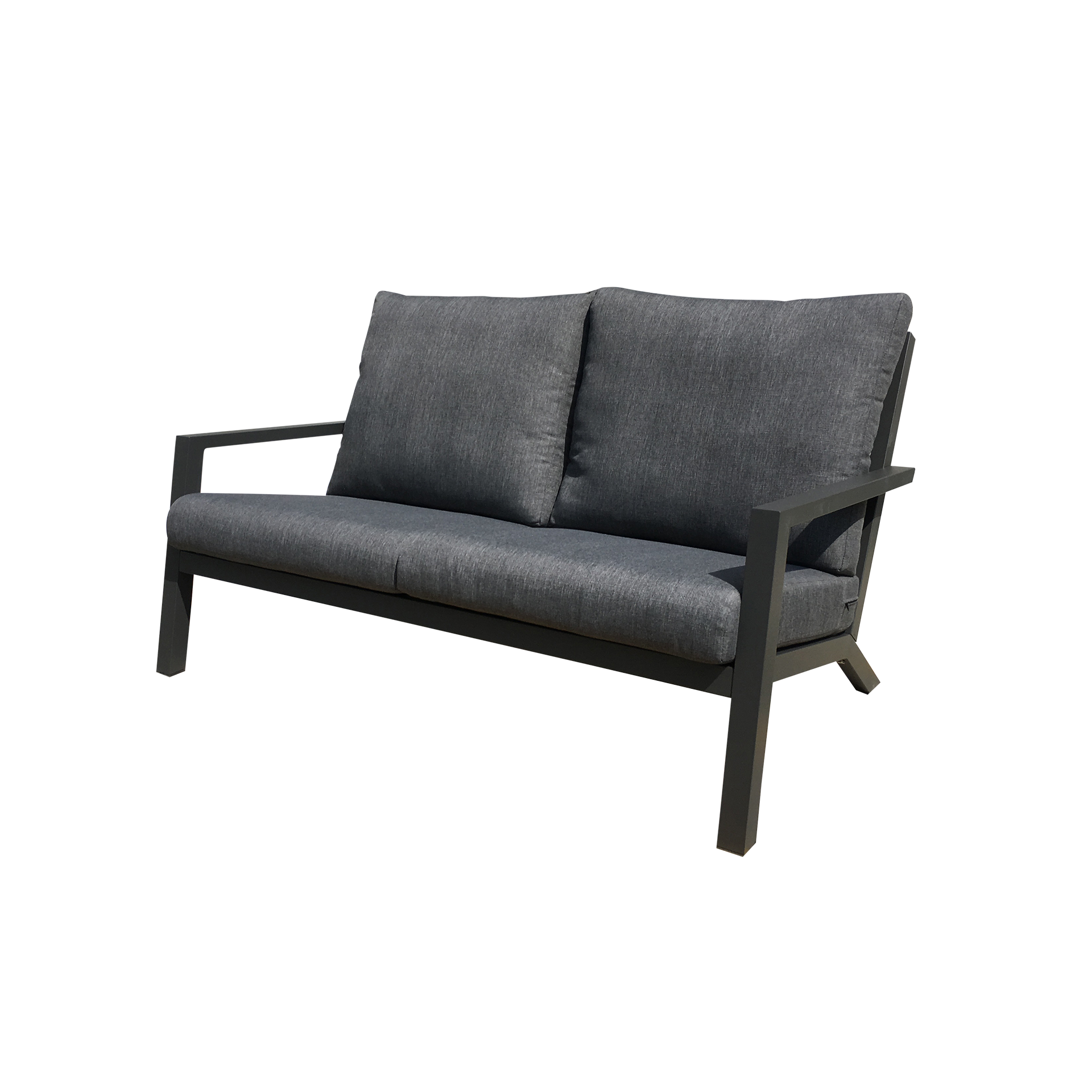 Hogarden Sofa 2-Sitzer Rico Grau Hogarden Sofa 2-Sitzer Rico Grau