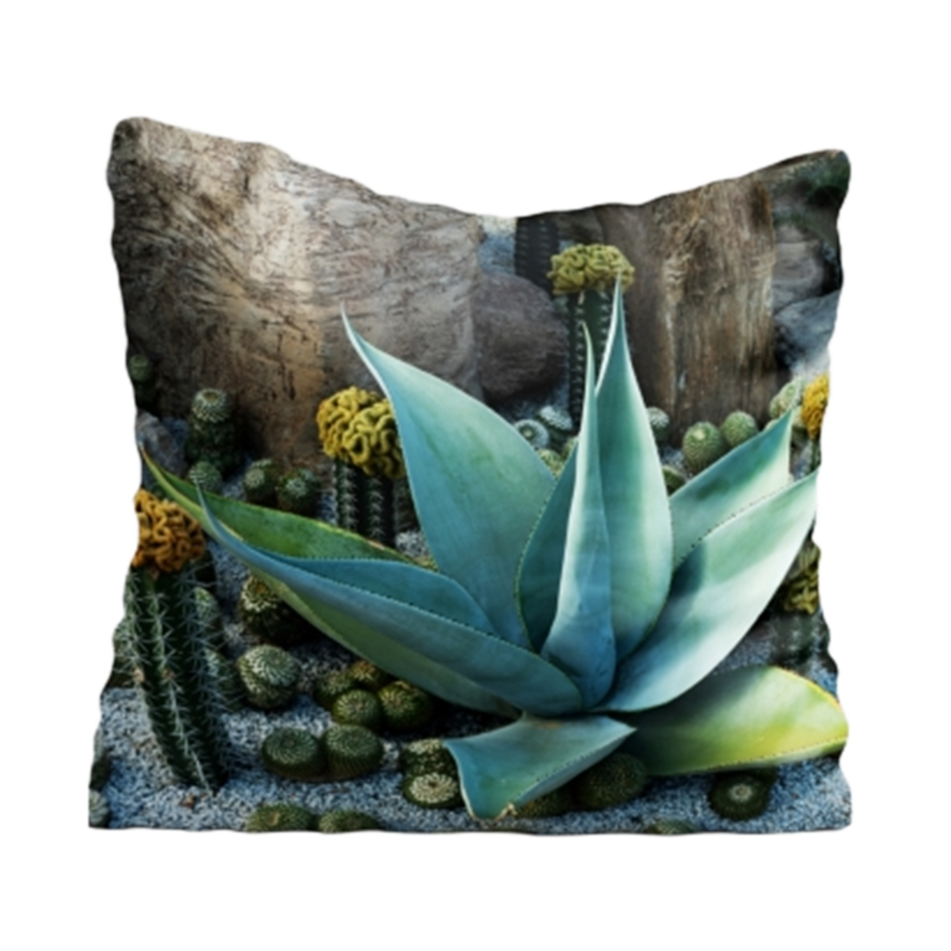 Outdoor-Kissen Agave Grün 45x45cm Outdoor-Kissen Agave Grün 45x45cm