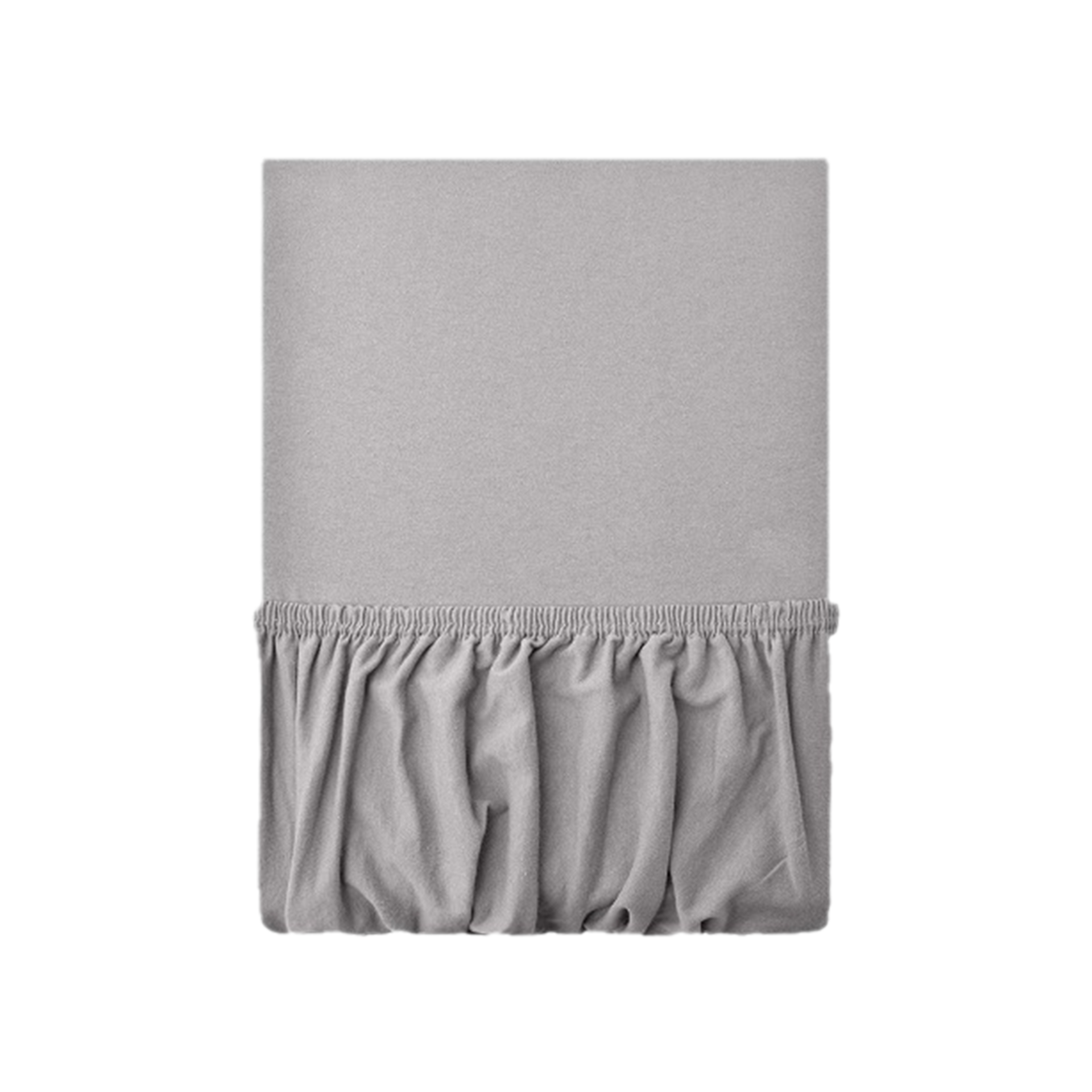 Spannbetttuch Babybett 70x140 cm grau Spannbetttuch Babybett 70x140 cm grau