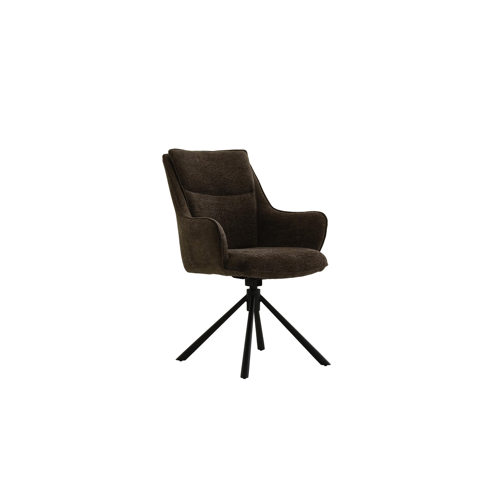 Armlehnstuhl Lugh Bezug Anthrazit Gestell Schwarz Armlehnstuhl Lugh Bezug Anthrazit Gestell Schwarz