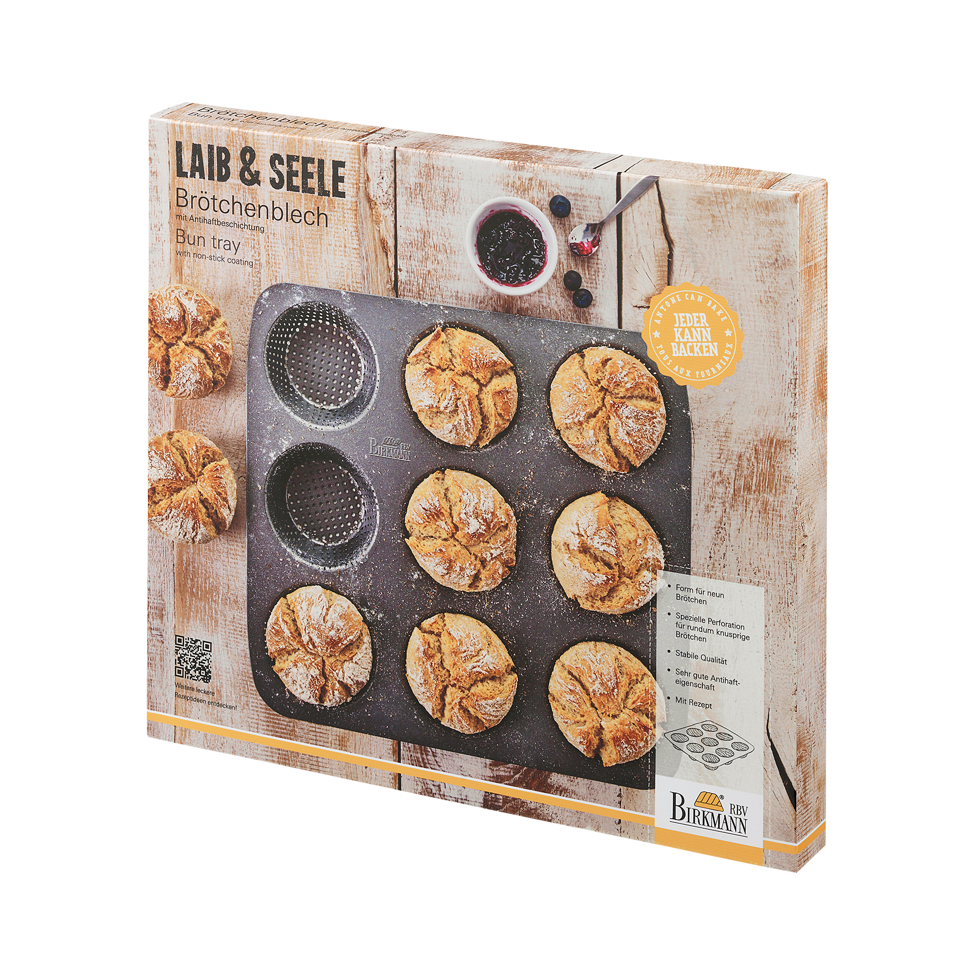 RBV Brötchenblech Mit Laib und Seele