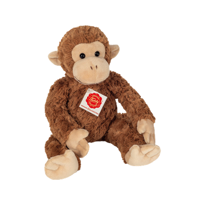 Plüschtier Äffchen Carly, ca. 27 cm, Braun