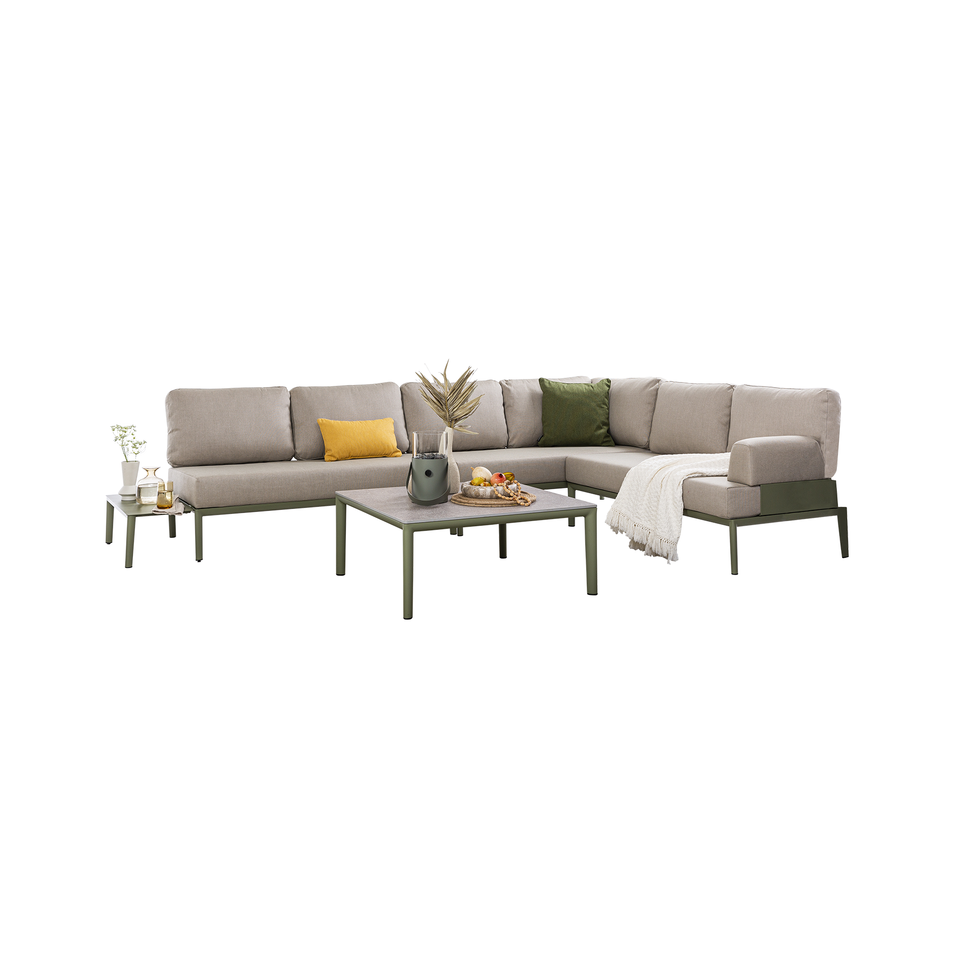 Hogarden Lounge-Sofa Cassandra Grün Hogarden Lounge-Sofa Cassandra Grün