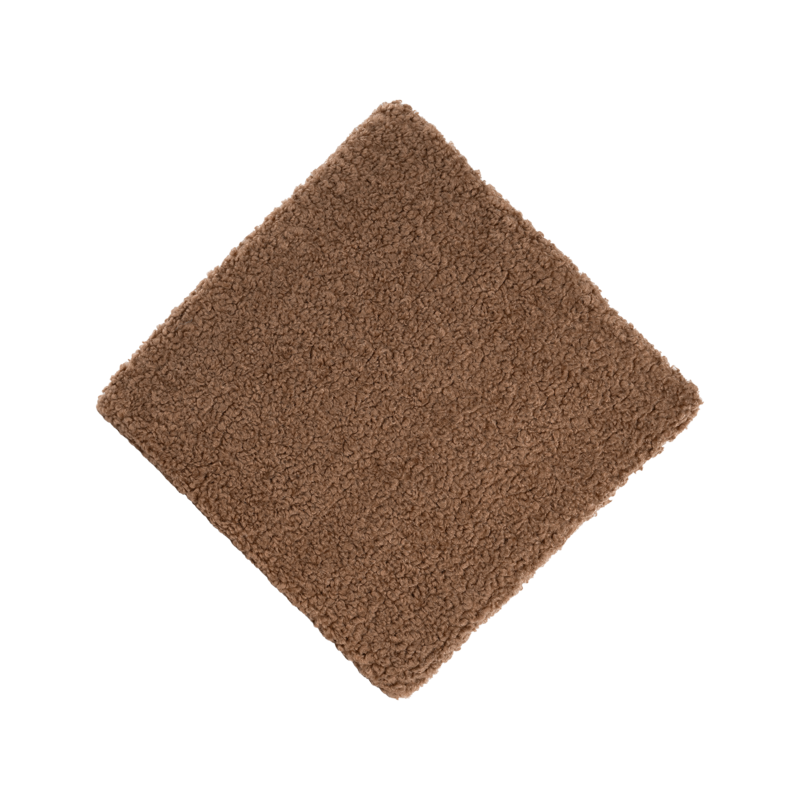 Stuhlkissen Teddy Caramel 40x40cm