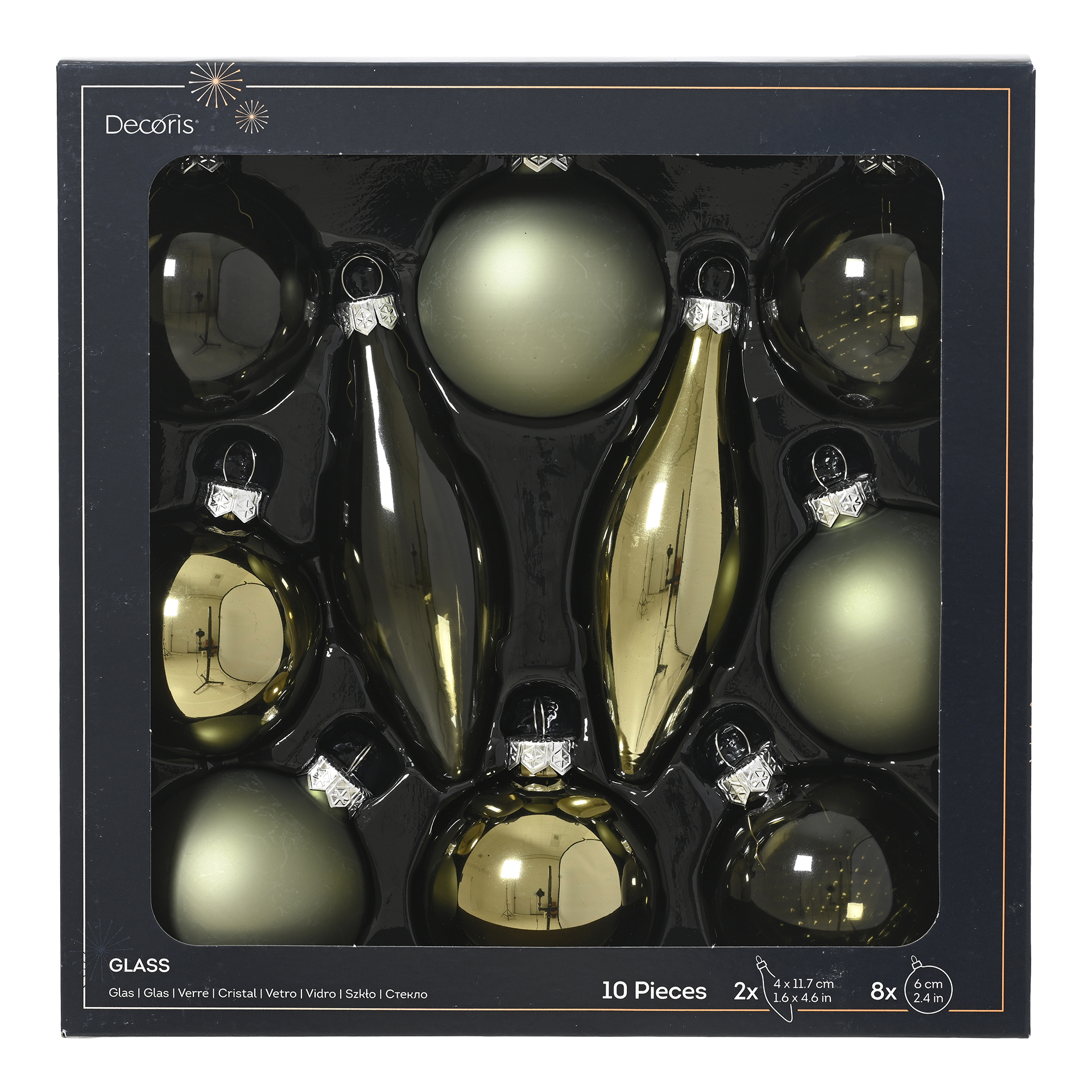 Weihnachtskugeln Forest Rosmarin