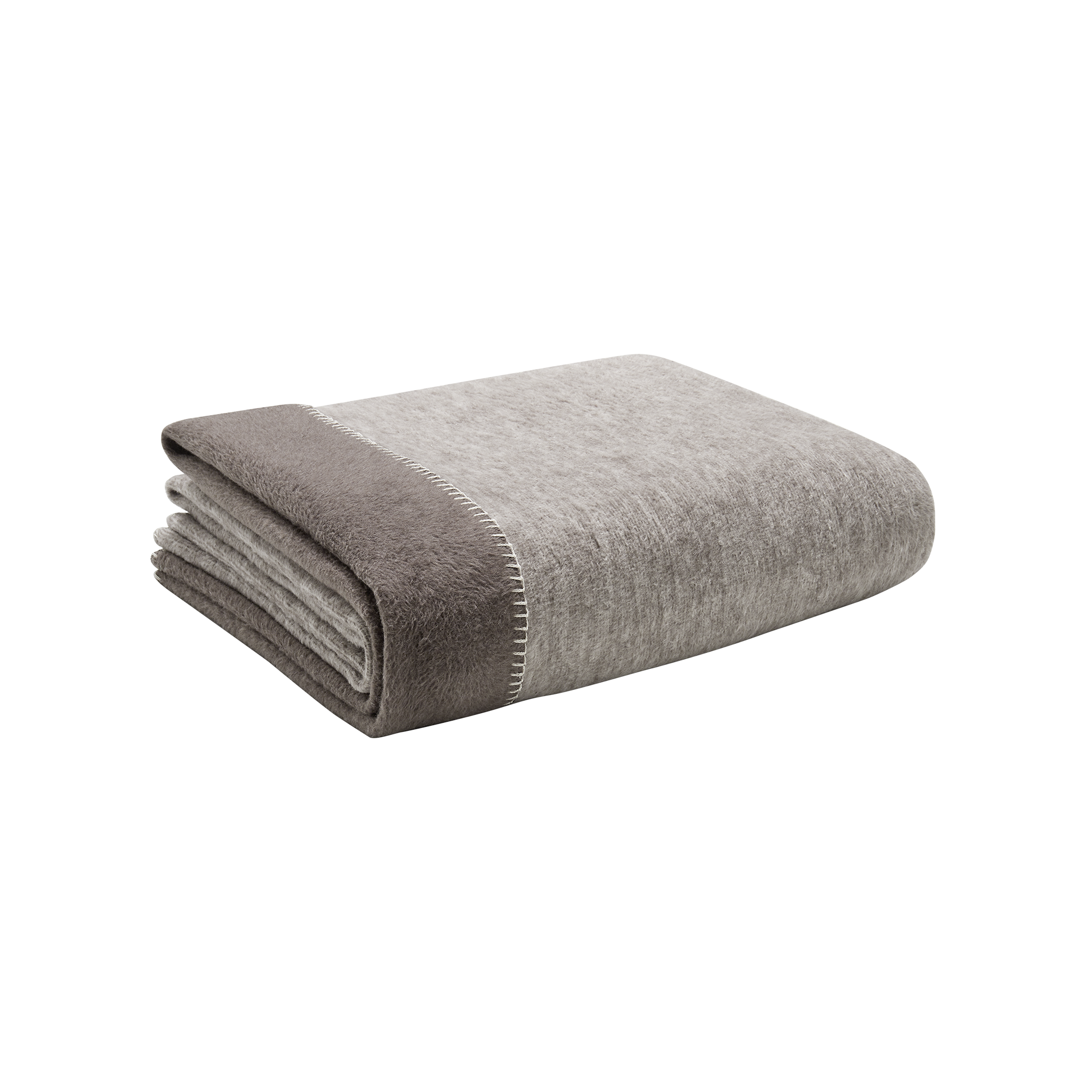 Decke Valencia Taupe-Rohweiss 150x200cm Decke Valencia Taupe-Rohweiss 150x200cm