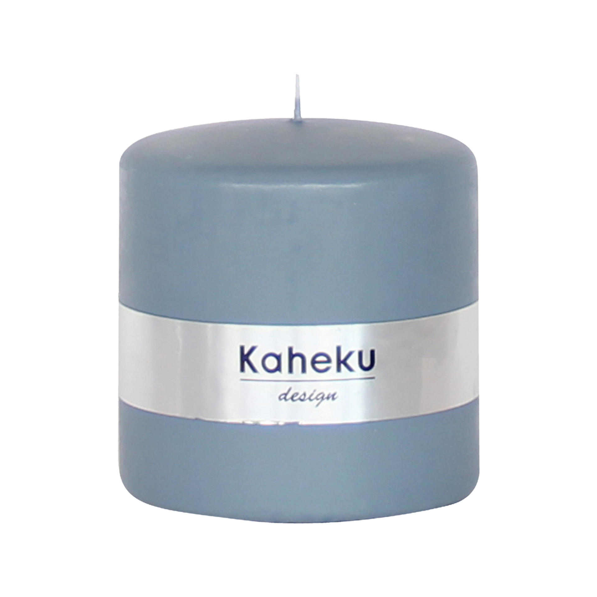 Kerze Powder Taubenblau