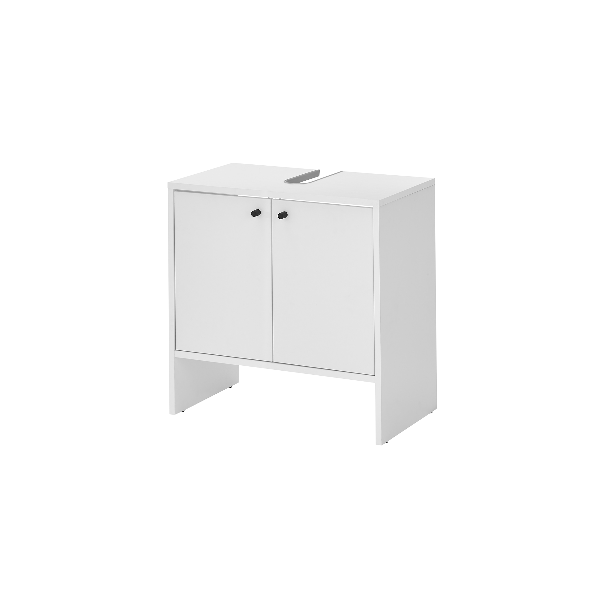 Waschbeckenunterschrank KALLE Weiß 35*60*60