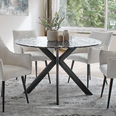 Paul Phillip Esstisch Puma Schwarz 120*120*76 Paul Phillip Esstisch Puma Schwarz 120*120*76