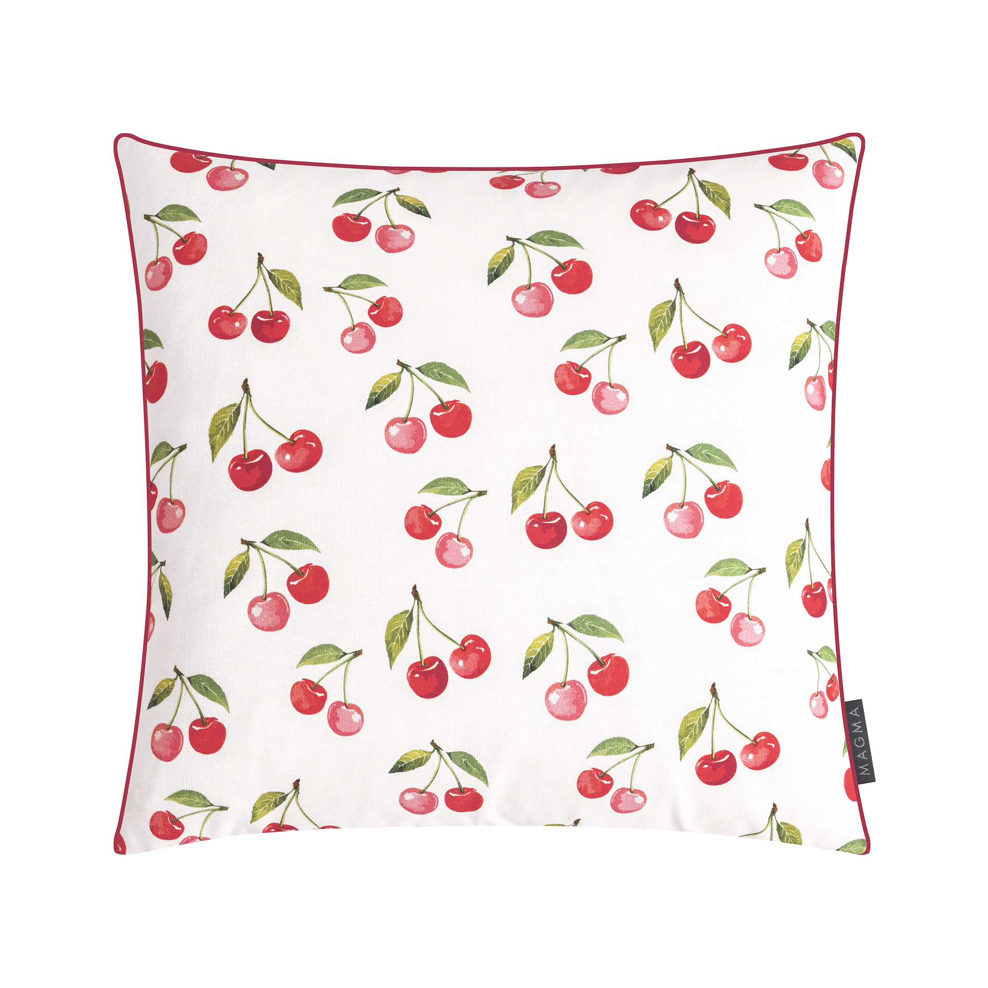 Kissenhülle Cherry Rot 45x45cm Kissenhülle Cherry Rot 45x45cm