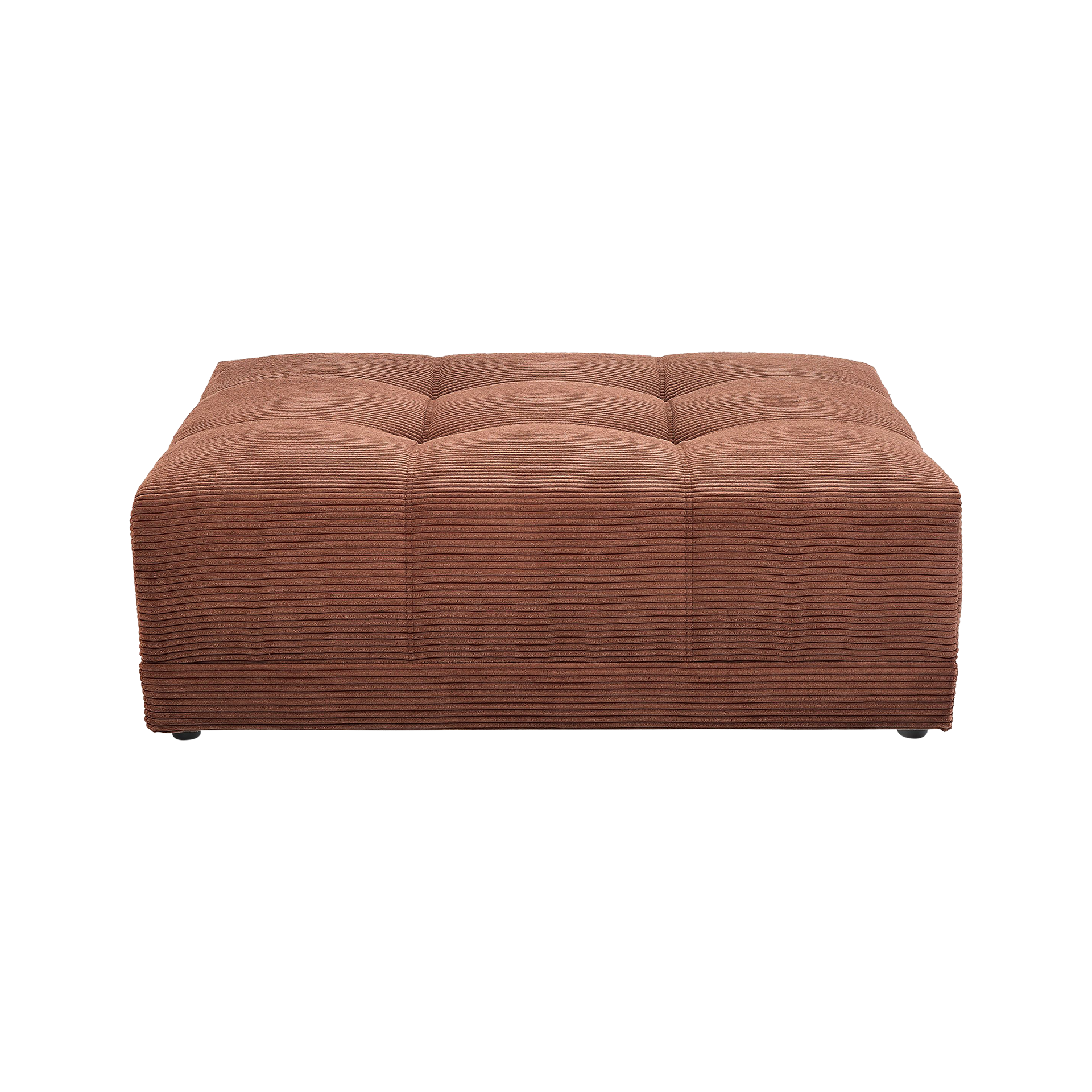 Hocker Janni Bezug Cord Rot Hocker Janni Bezug Cord Rot