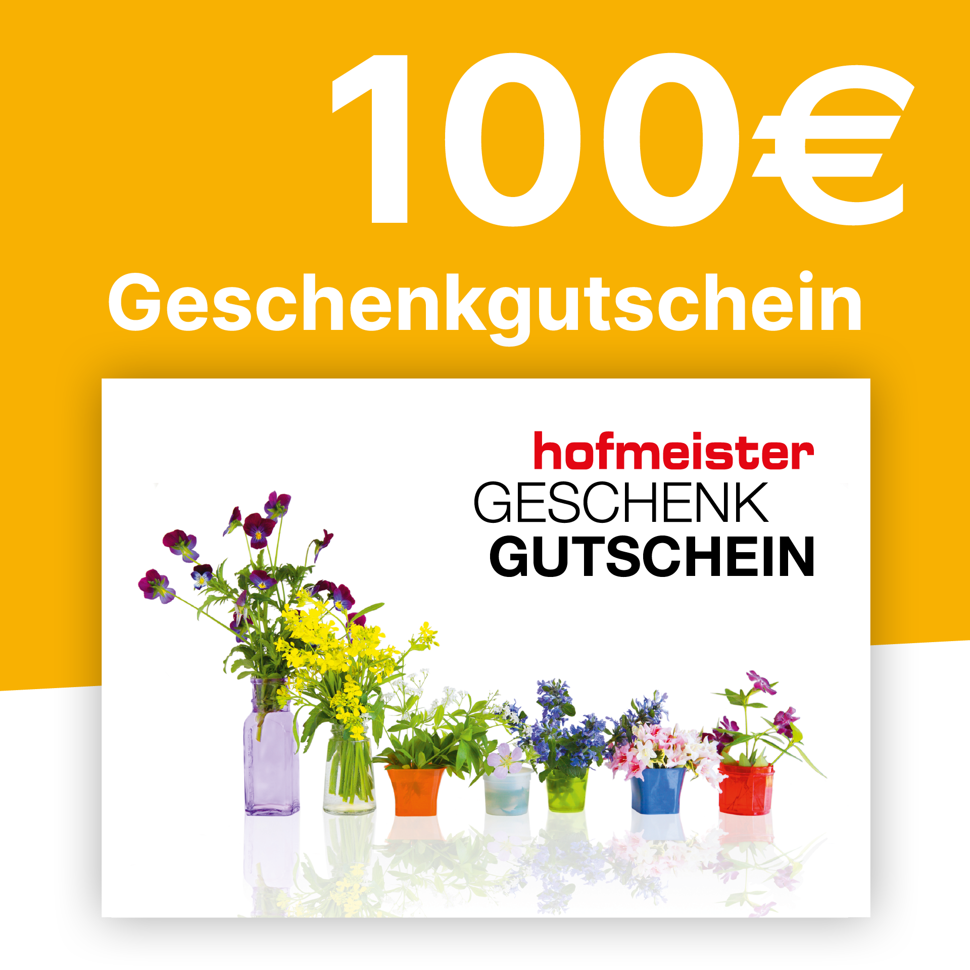 Gutschein 100,- € Gutschein 100,- €