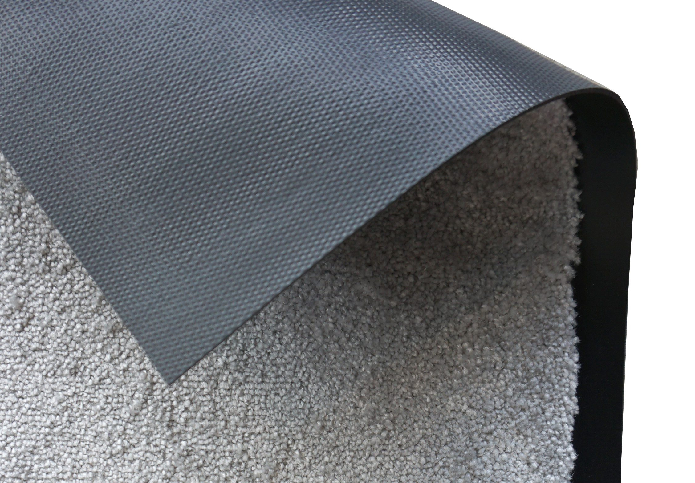 SCHÖNER WOHNEN-Kollektion Fußmatte Miami 50x70 Grau uni SCHÖNER WOHNEN-Kollektion Fußmatte Miami 50x70 Grau uni