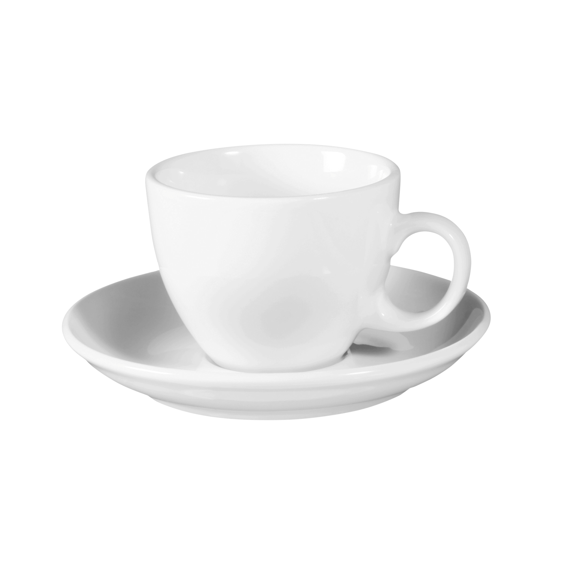 Kaffeetasse VIP 2-teilig Weiß Kaffeetasse VIP 2-teilig Weiß
