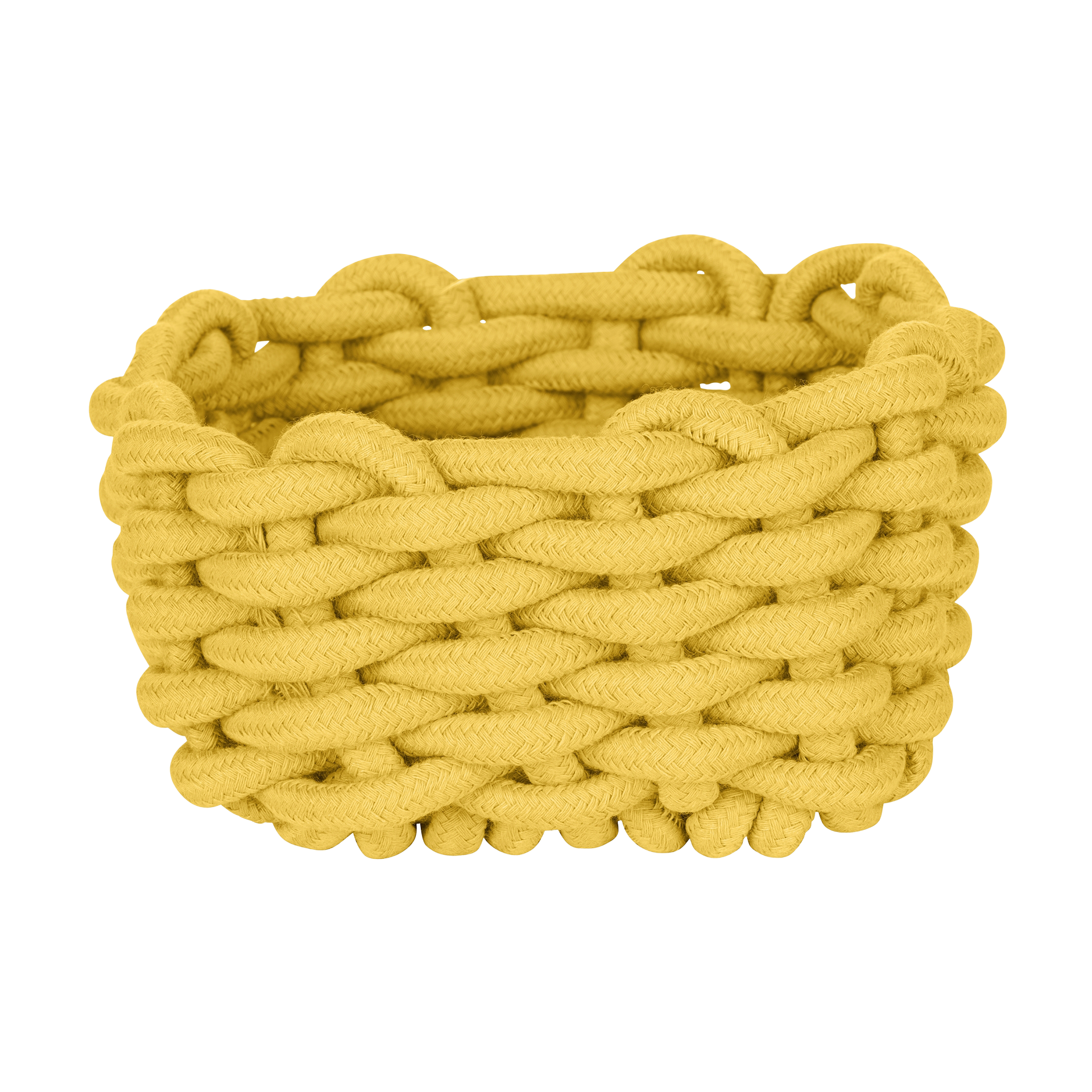 SCHÖNER WOHNEN-Kollektion Aufbewahrungskorb Melara Gelb SCHÖNER WOHNEN-Kollektion Aufbewahrungskorb Melara Gelb