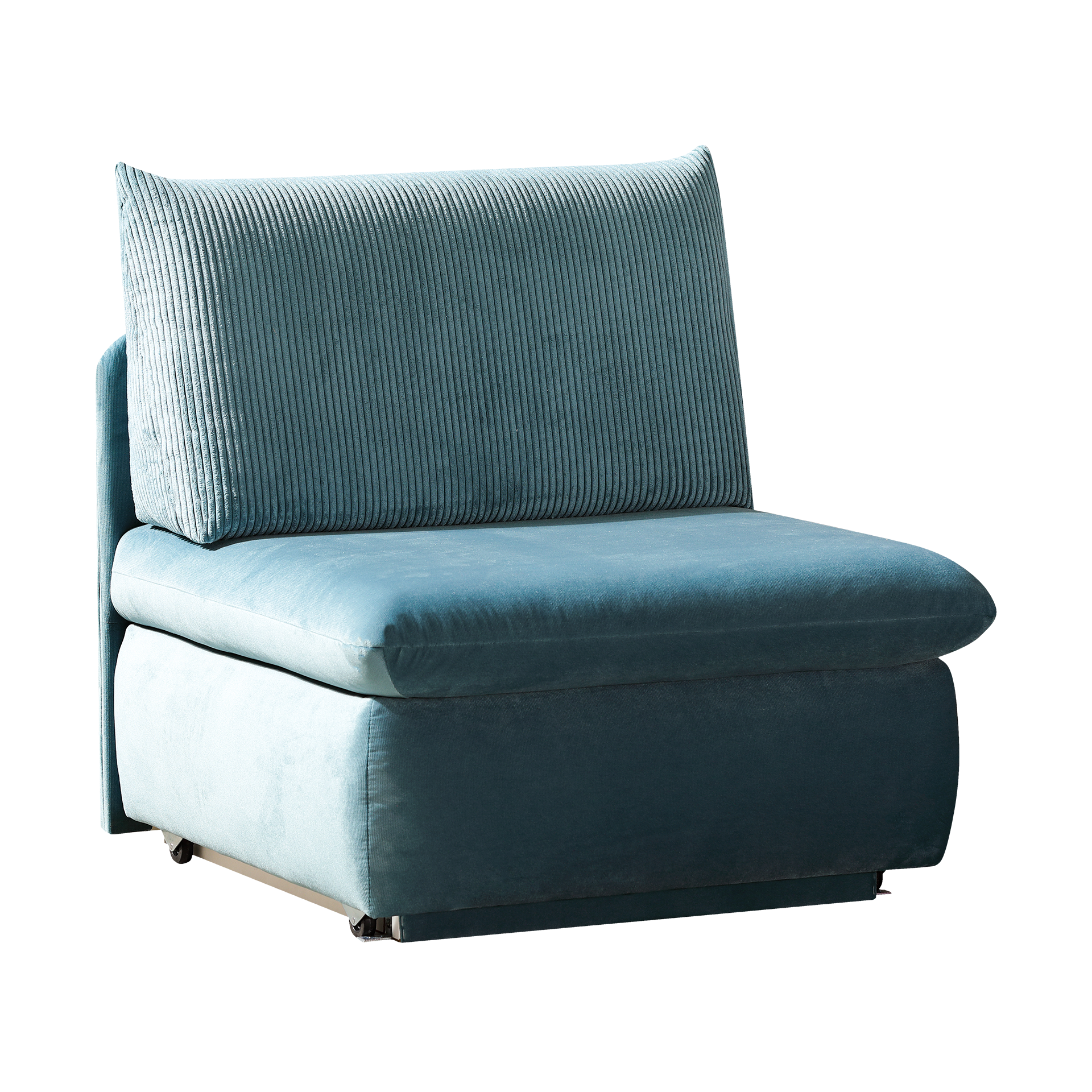 Schlafsessel Etienne Cord Bezug Hellblau Schlafsessel Etienne Cord Bezug Hellblau