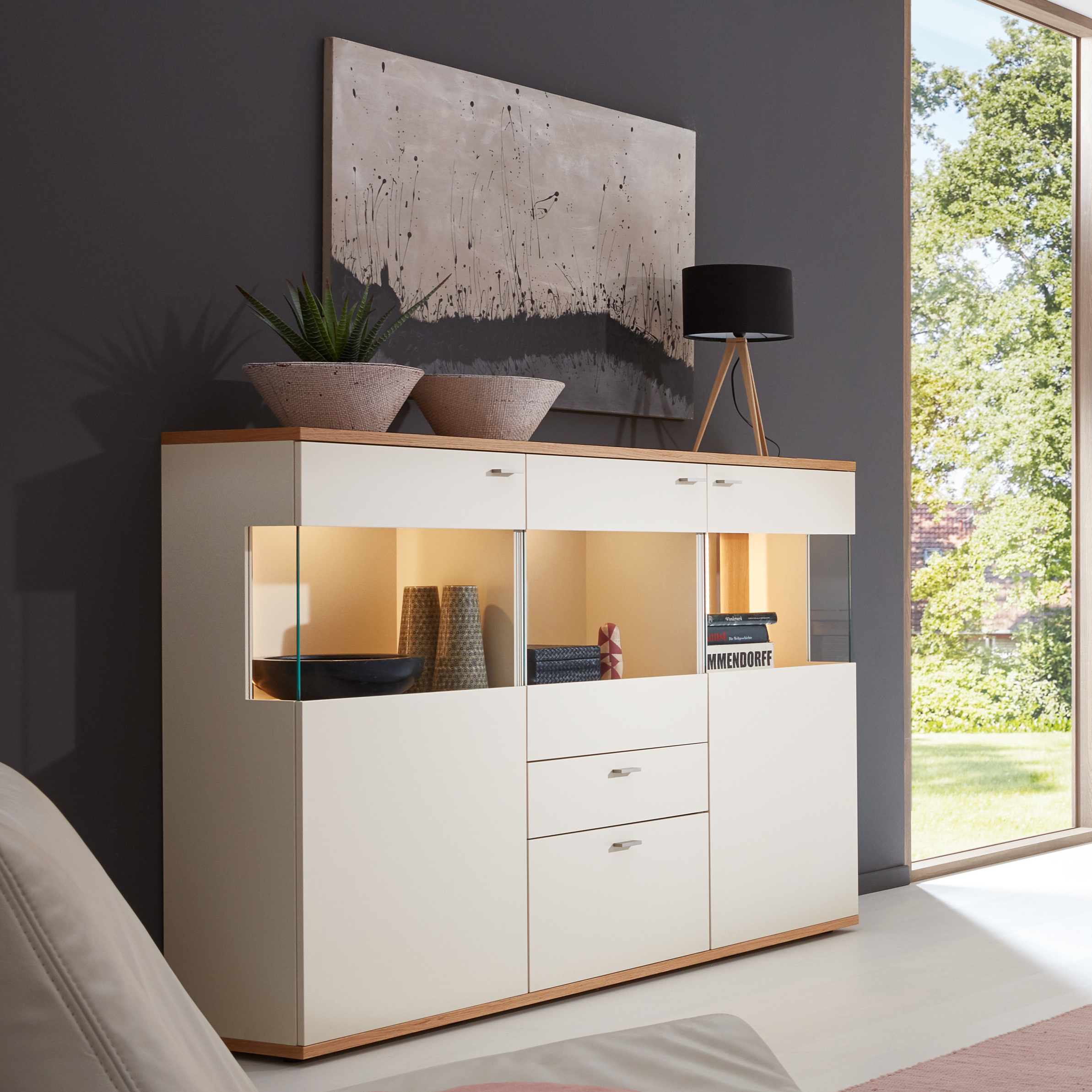 Gwinner Highboard Alexia Weiß Gwinner Highboard Alexia Weiß
