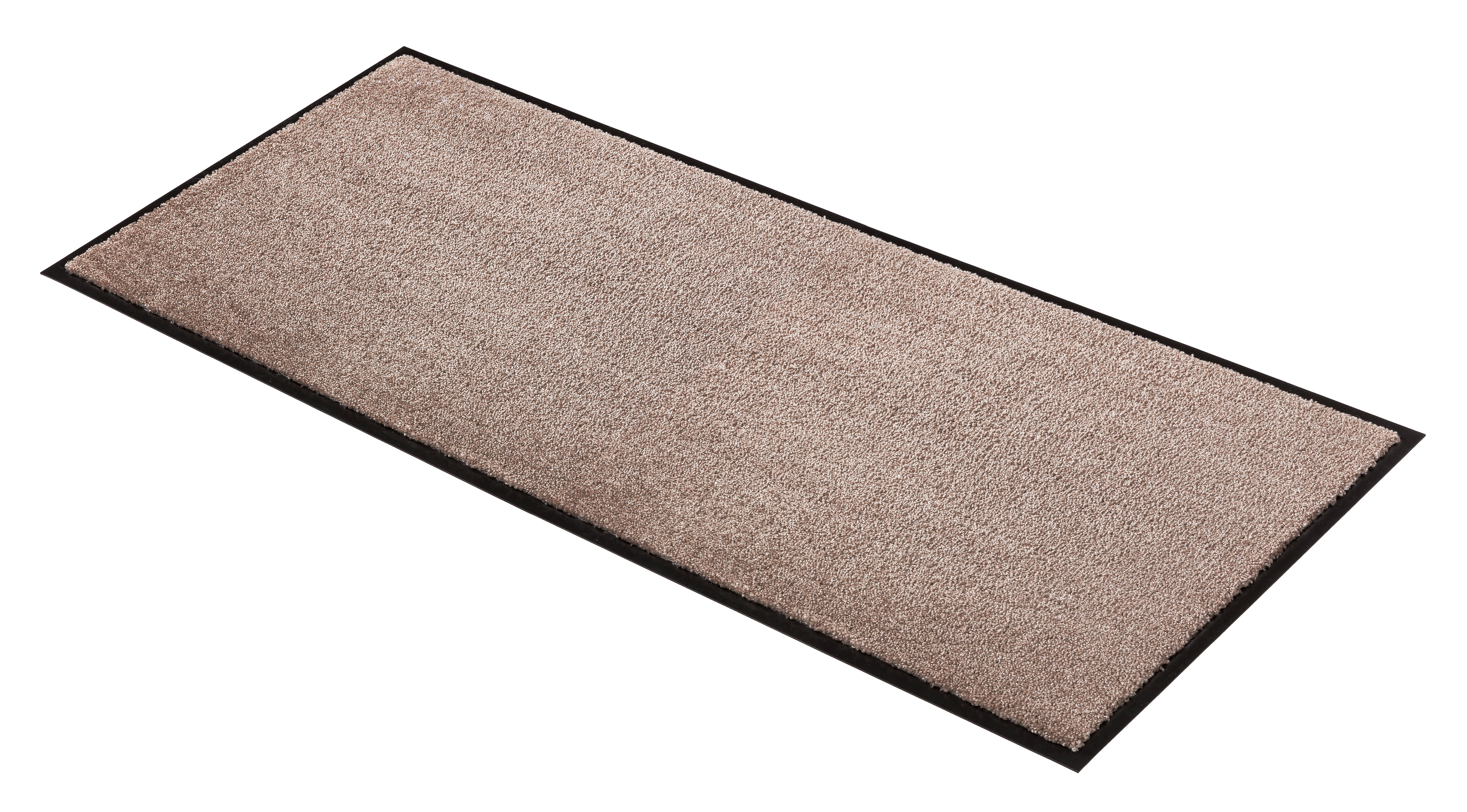 SCHÖNER WOHNEN-Kollektion Fußmatte Miami 67x150 Taupe uni SCHÖNER WOHNEN-Kollektion Fußmatte Miami 67x150 Taupe uni