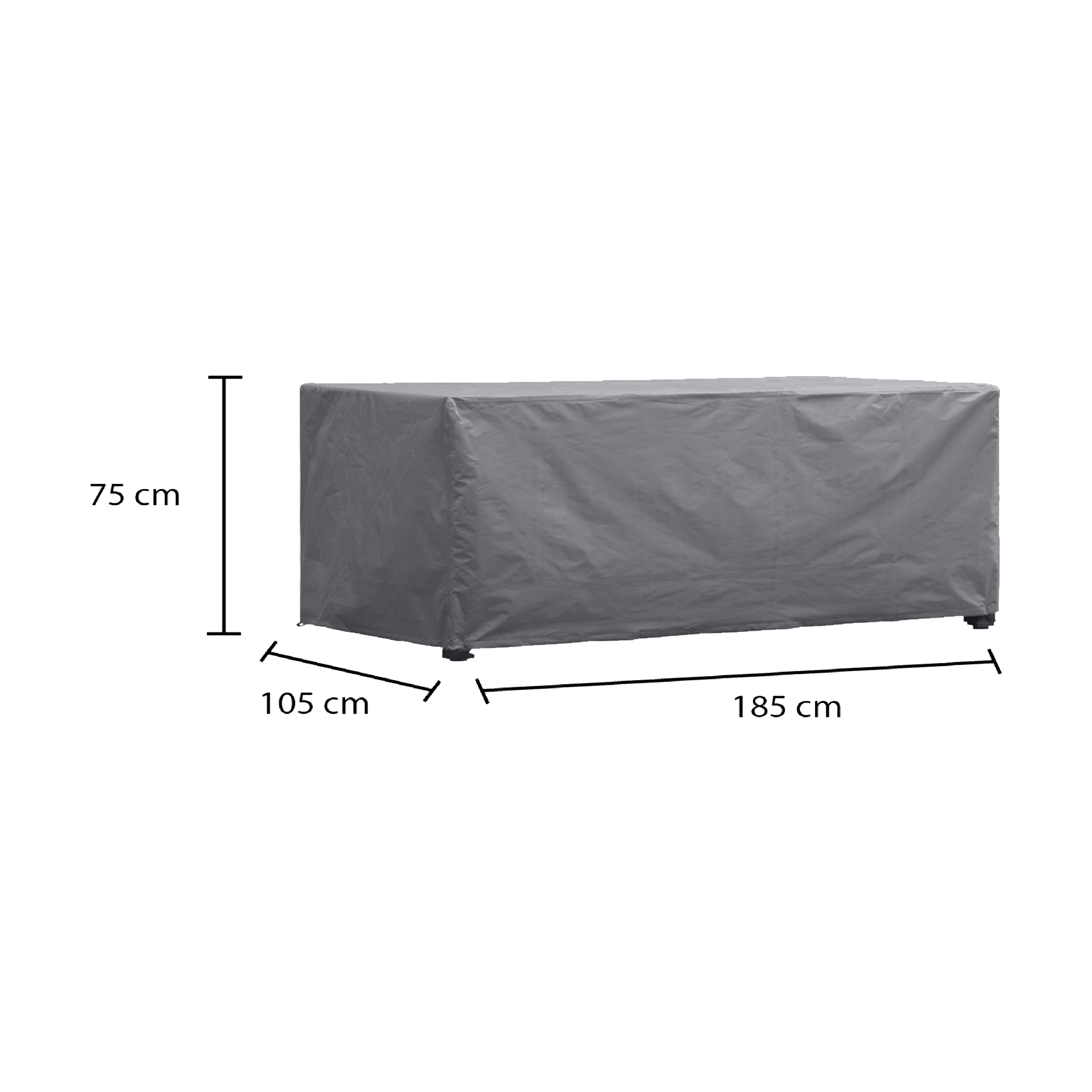 Premium Schutzhülle für Tisch rechteckig 185*105*75 Premium Schutzhülle für Tisch rechteckig 185*105*75