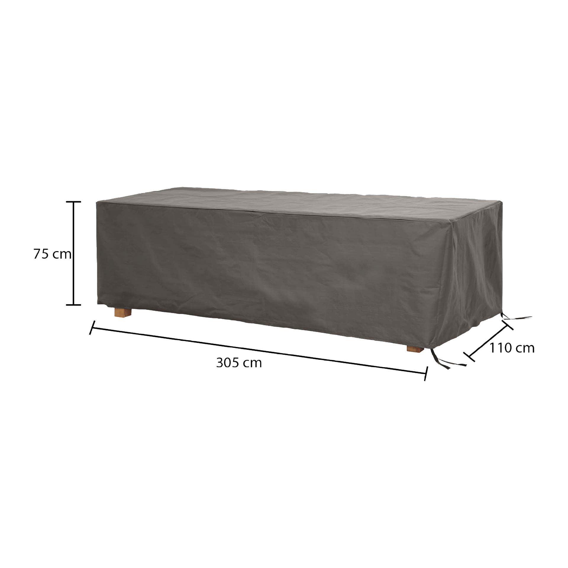 Premium Schutzhülle für Tisch rechteckig 305*110*75