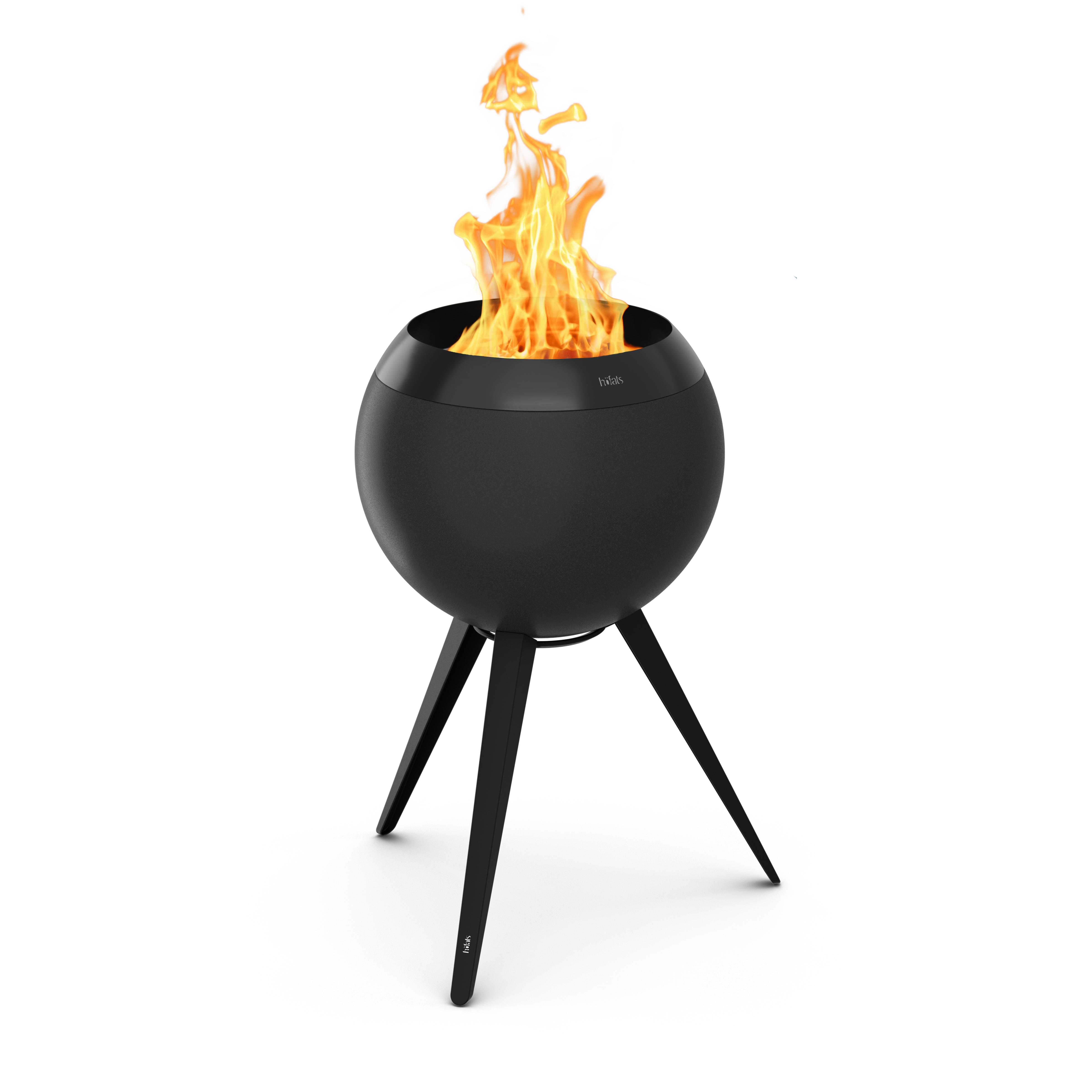 Höfats Feuerschale Moon 45 Gehäuse Schwarz Fuß Schwarz Höfats Feuerschale Moon 45 Gehäuse Schwarz Fuß Schwarz