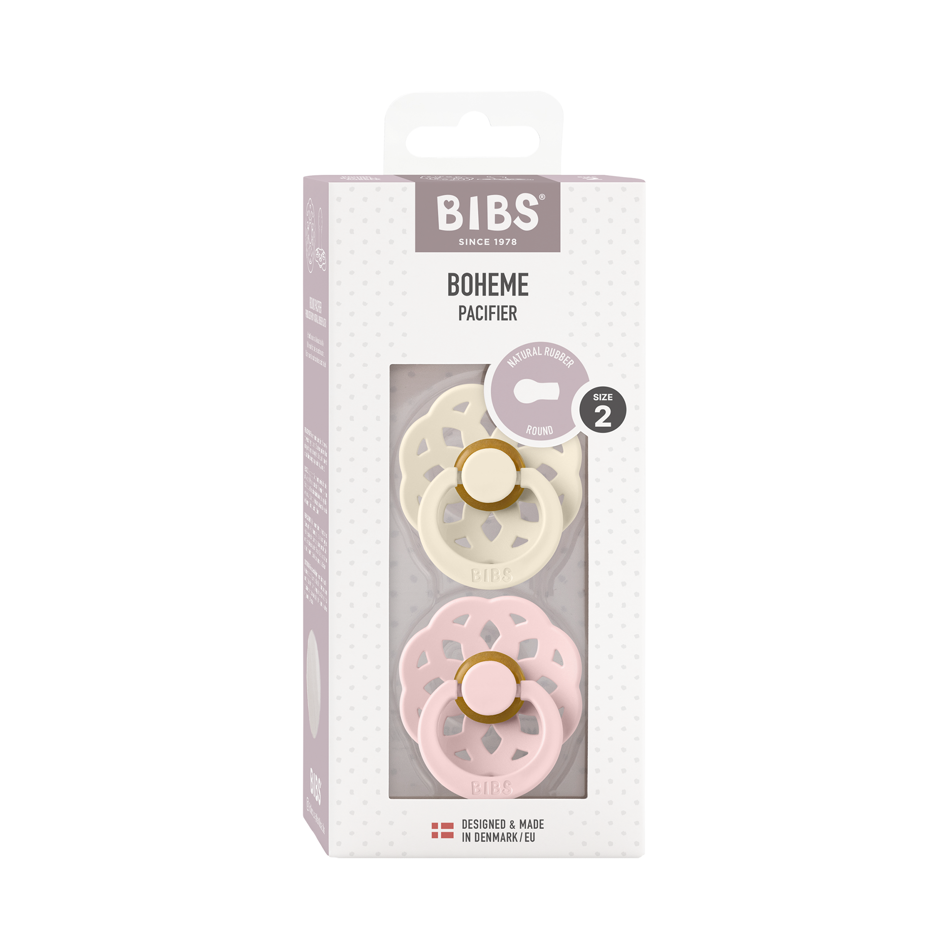 Schnuller BIBS Boheme 2 Ivory & Blossom Schnuller BIBS Boheme 2 Ivory & Blossom