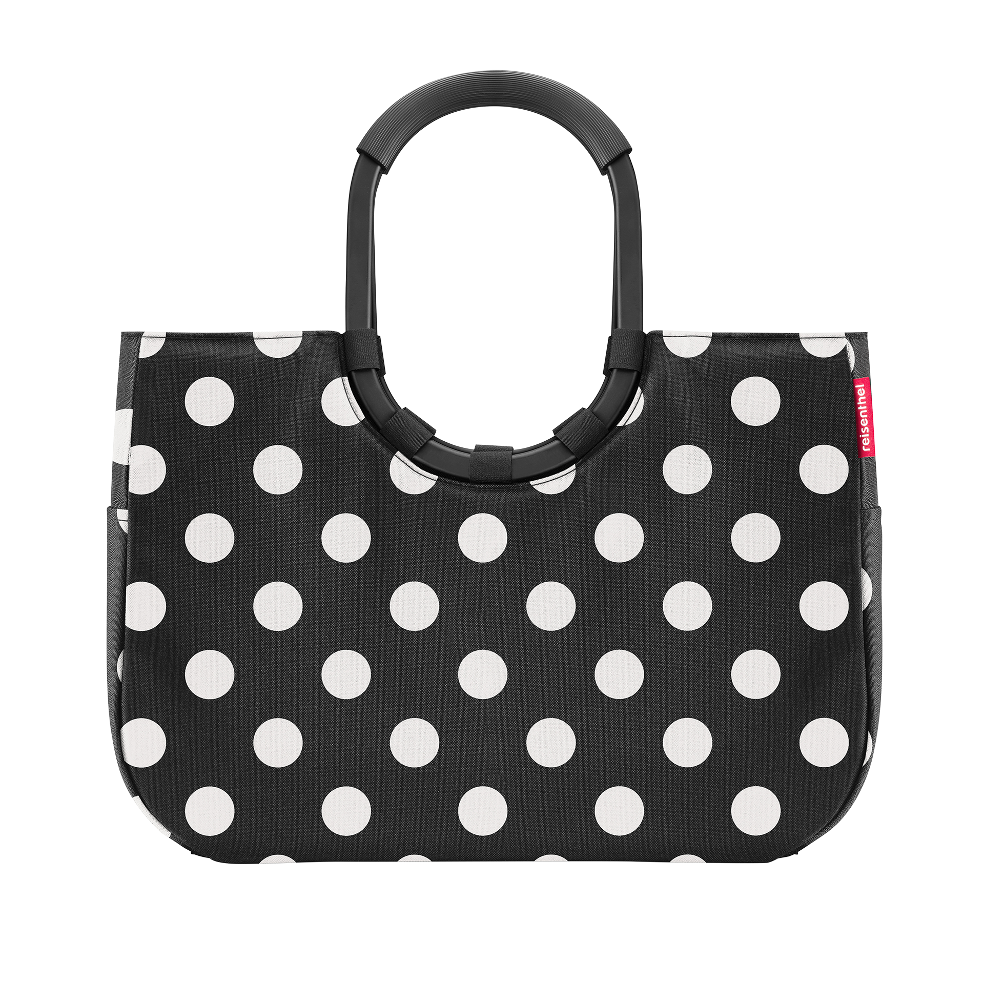 Tasche Loopshopper Dots White Tasche Loopshopper Dots White
