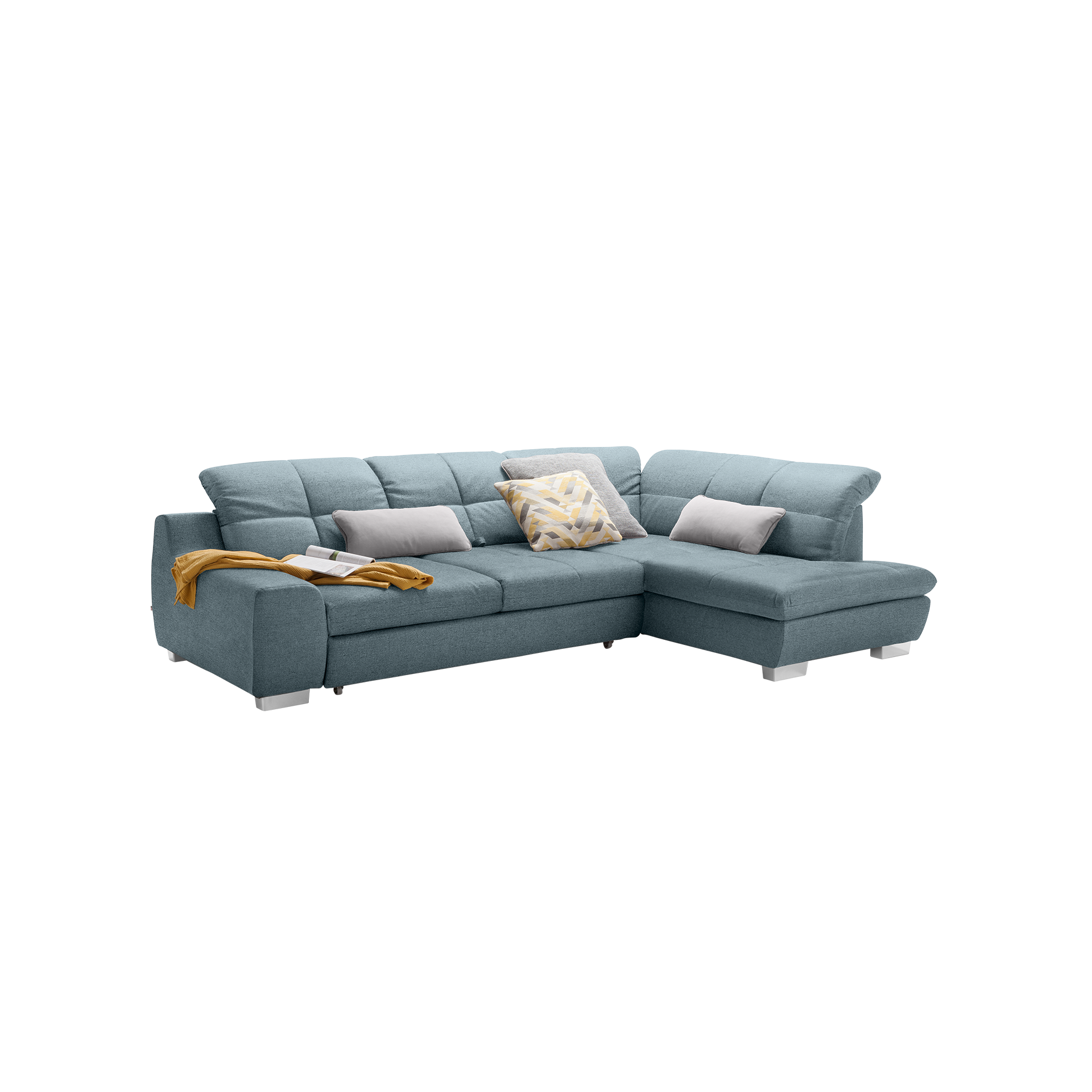 set one by Musterring Ecksofa SO 1200 Blau