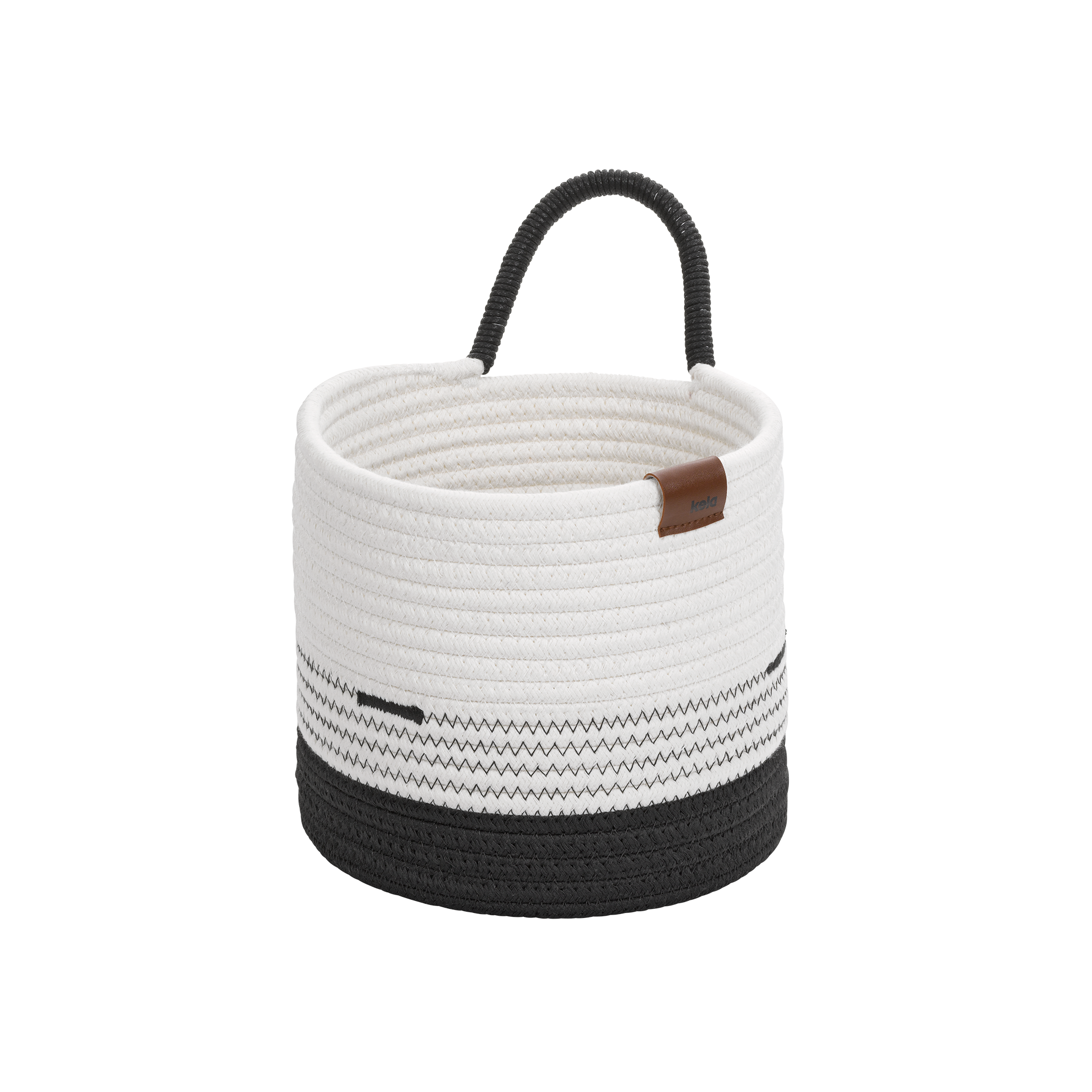 Korb Hedda Weiß-Schwarz Korb Hedda Weiß-Schwarz