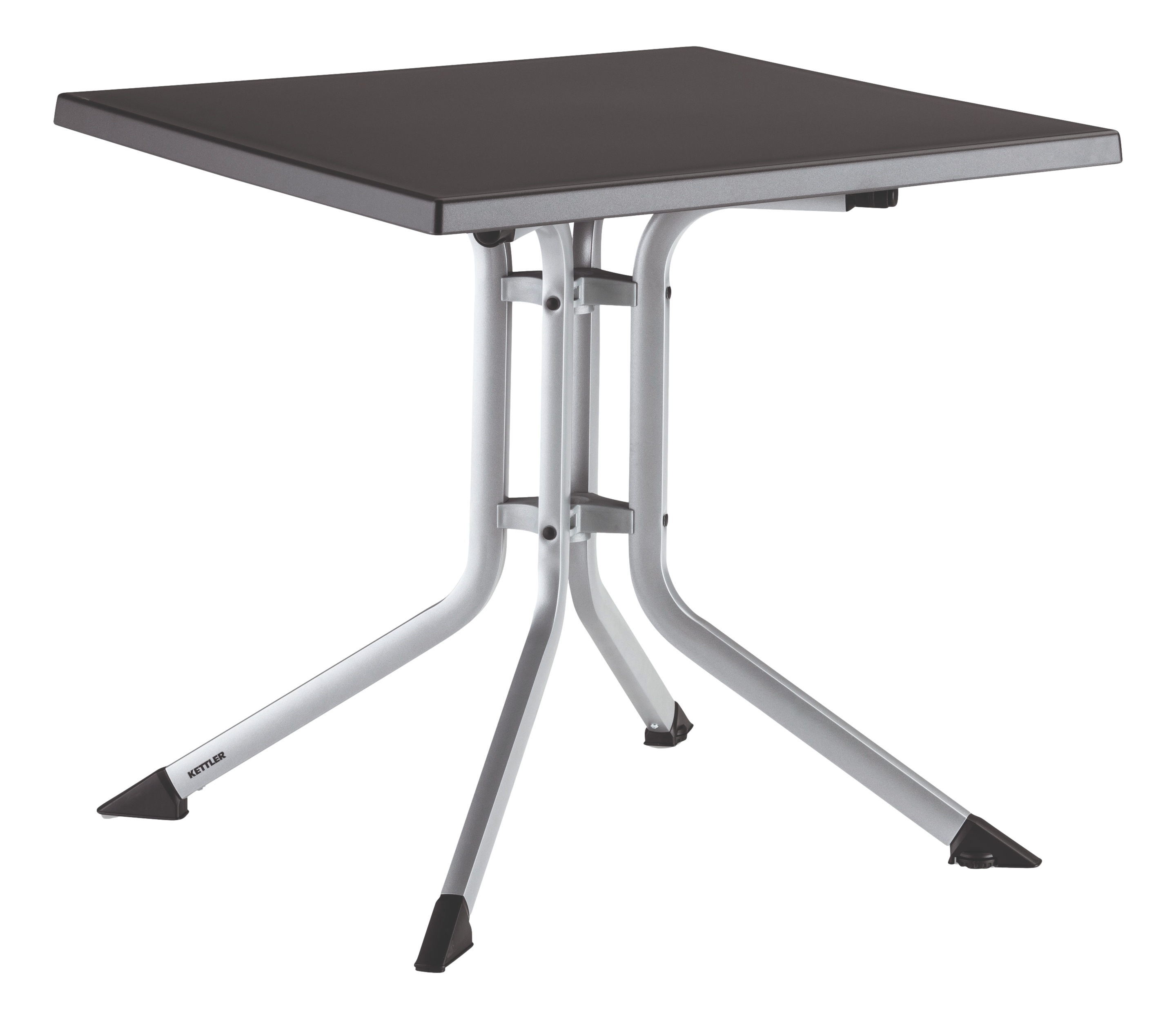 Kettler Gartentisch Kettalux Boulevard Anthrazit 70*70*74
