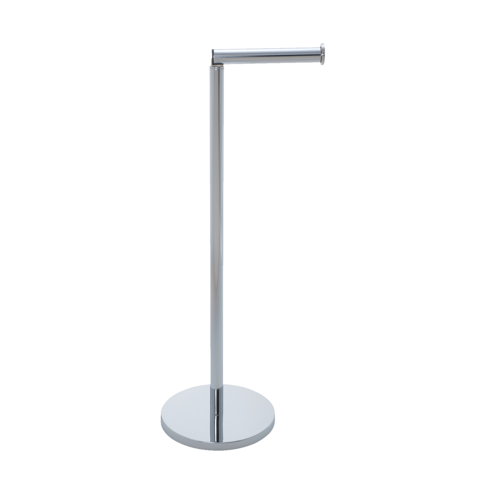 Wenko Toilettenpapierhalter Silber glänzend